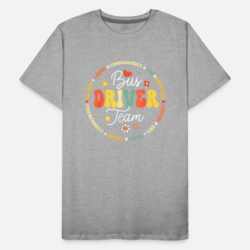 Groovy Bus Driver Team Back to School Squad Apprec