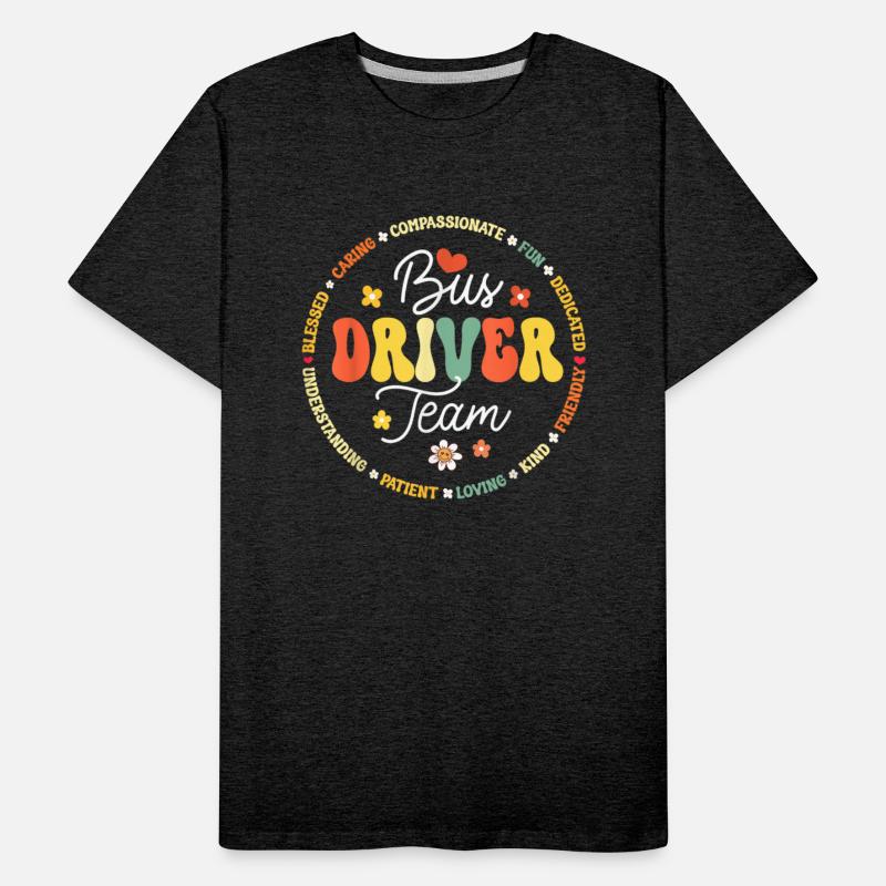 Groovy Bus Driver Team Back to School Squad Apprec