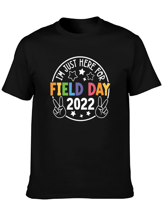 Field Day 2022 T-Shirt -  Peace Sign Design