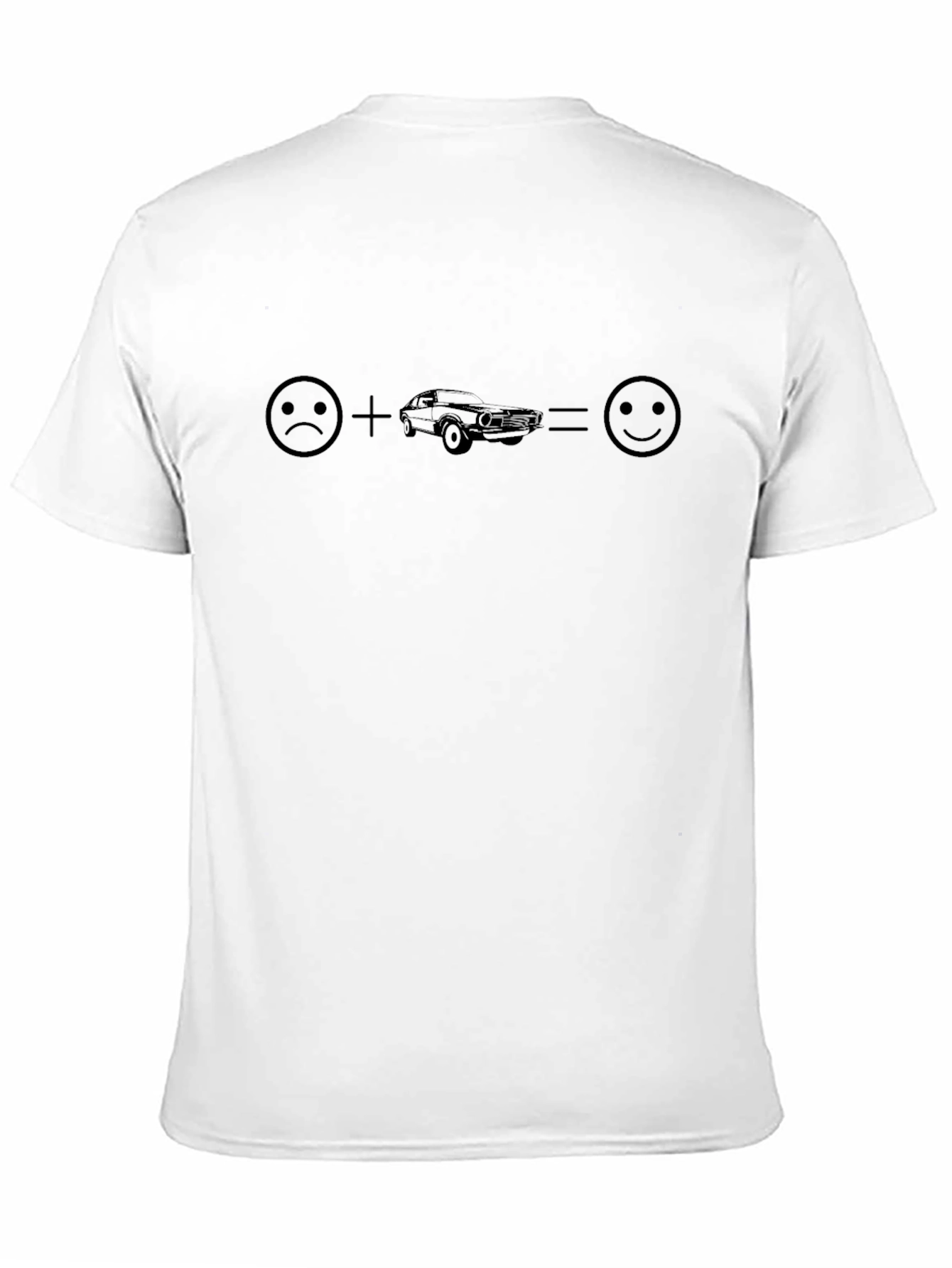 Car Lover T-Shirt: Sad + Car = Happy!