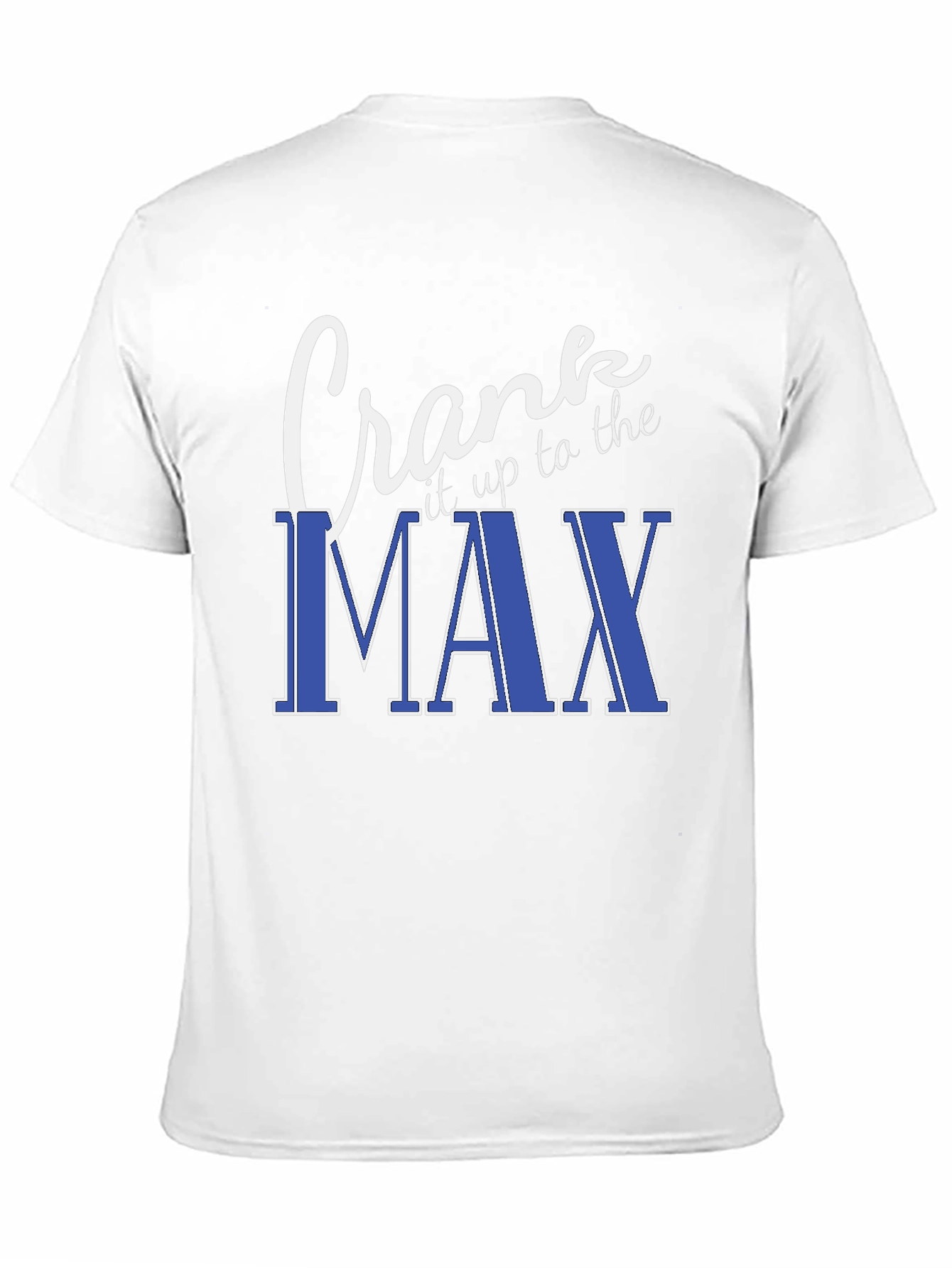 Crank It Up To The Max Black T-Shirt