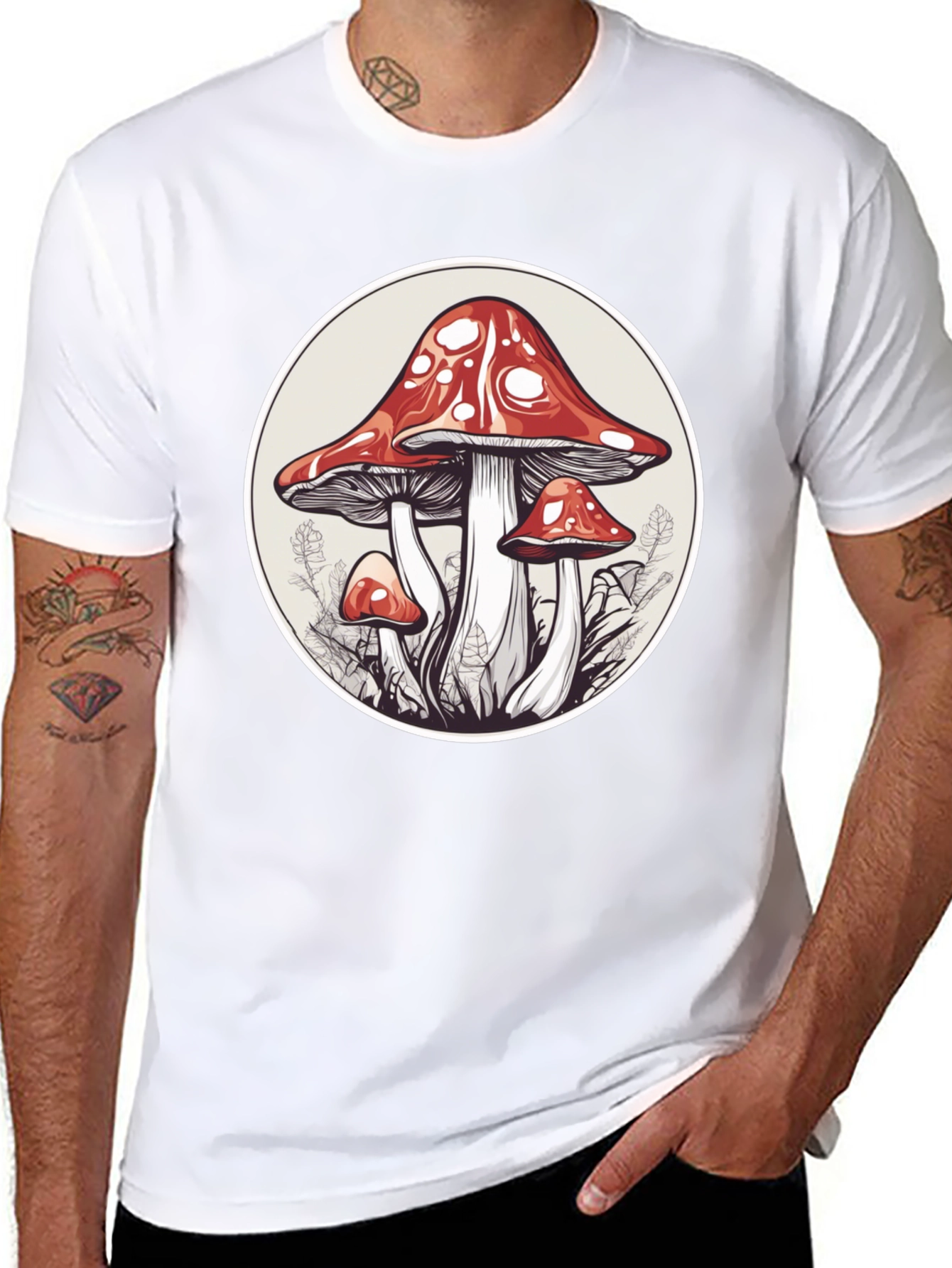 Mushroom T-Shirt - Funky Fungi Tee