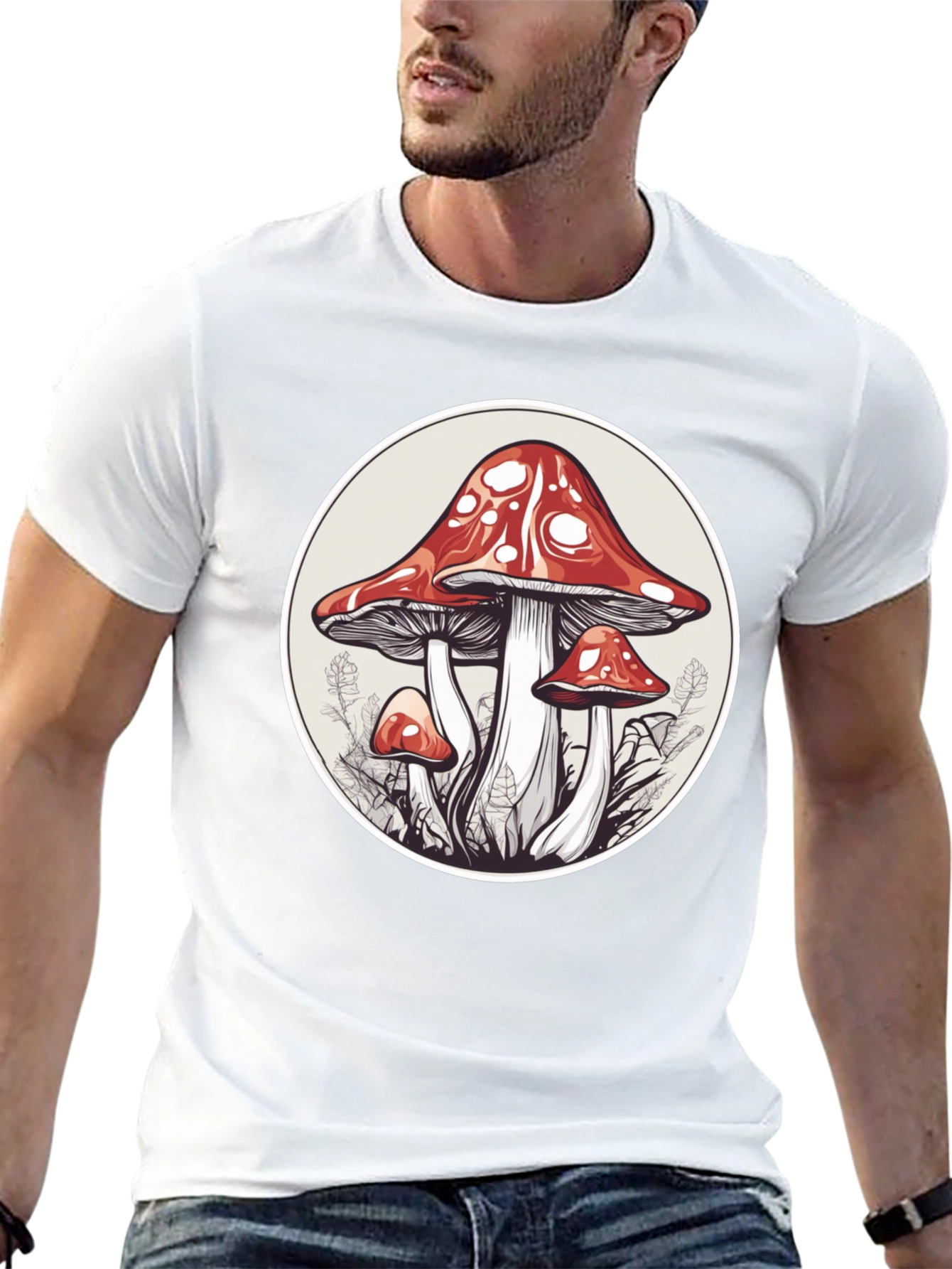 Mushroom T-Shirt - Funky Fungi Tee