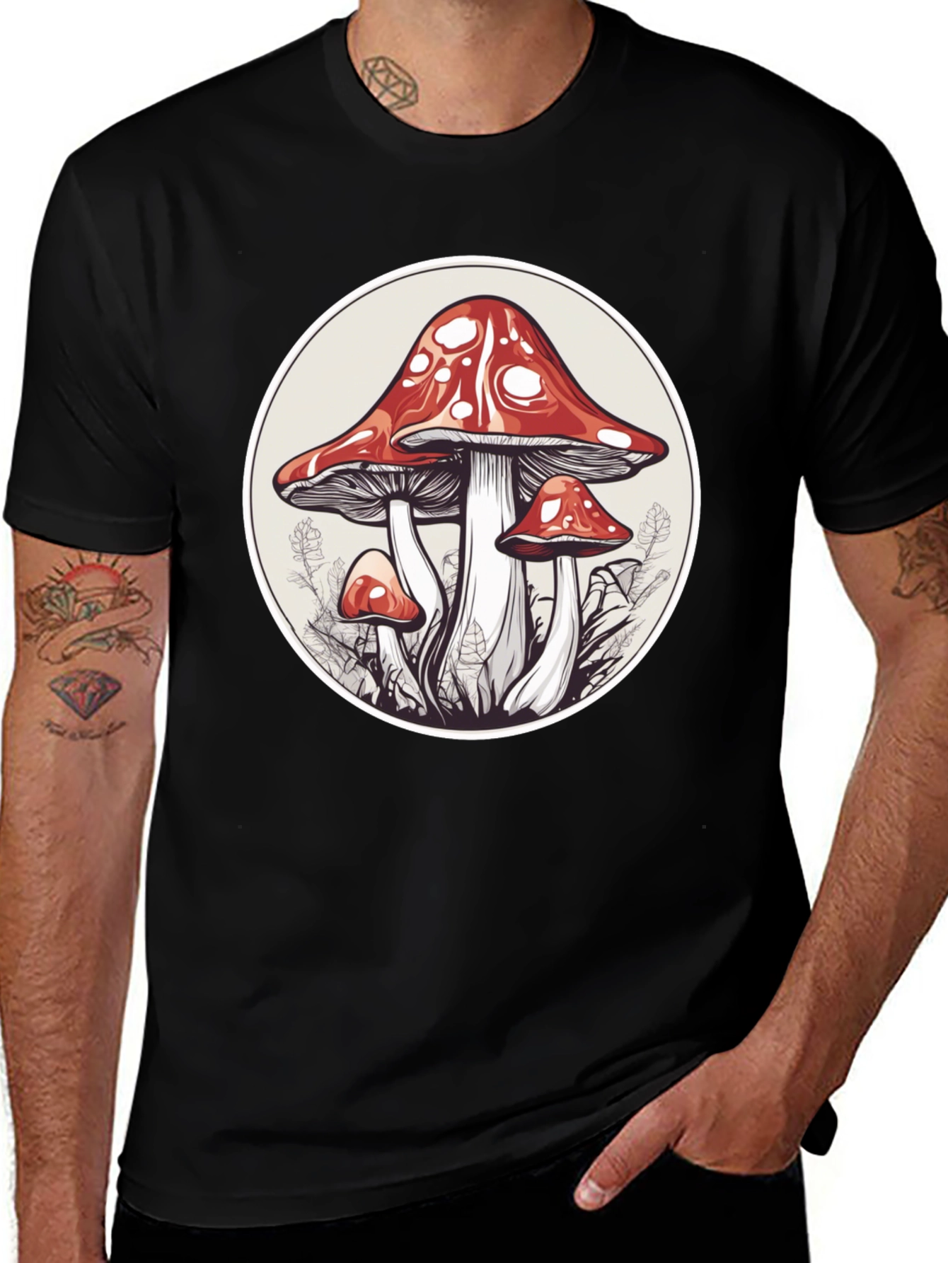 Mushroom T-Shirt - Funky Fungi Tee