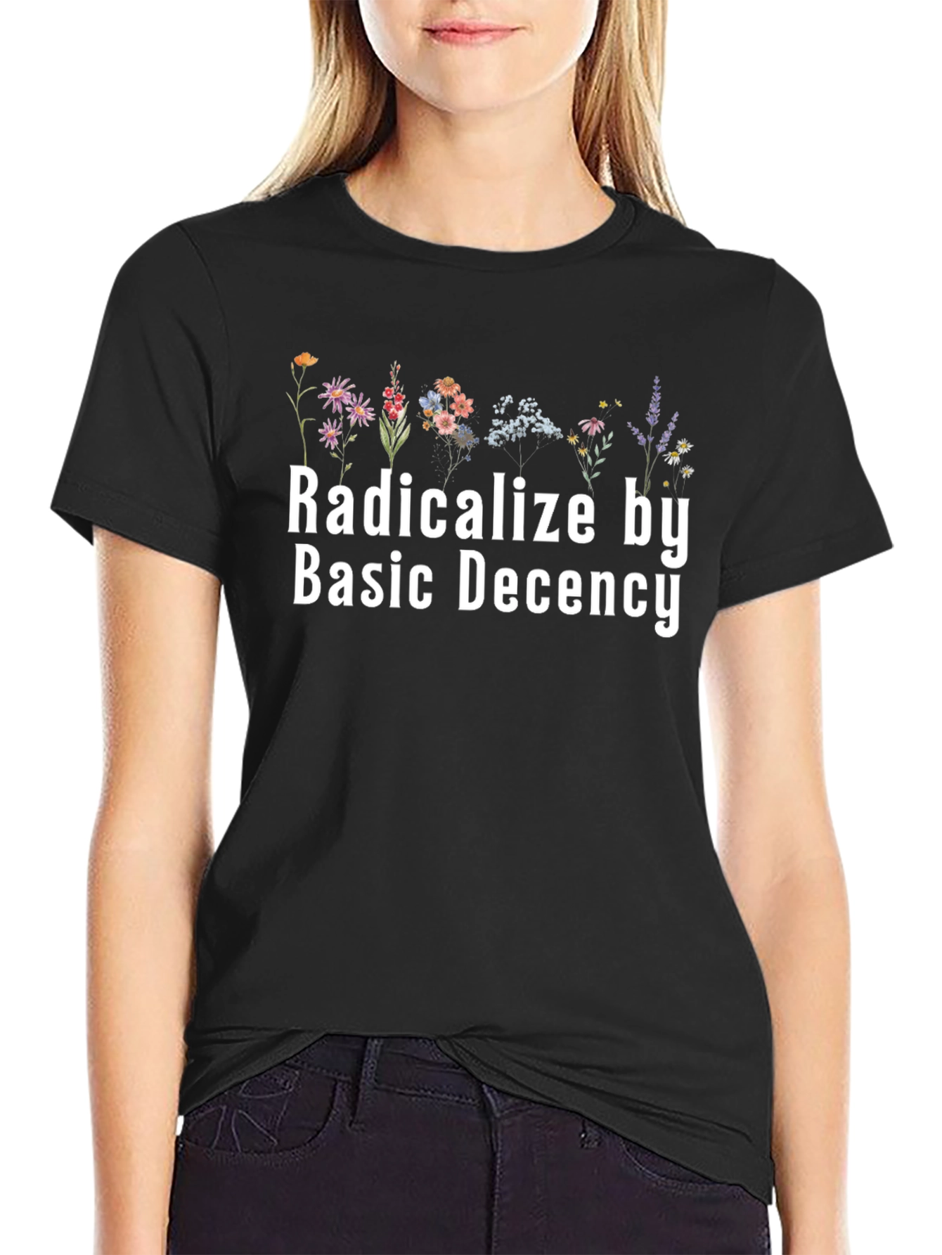 Radicalize by Basic Decency Graphic Tee