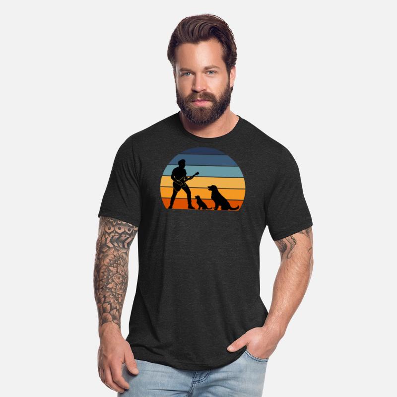 Guitar Player Pet Dog Animal Musician Bassist