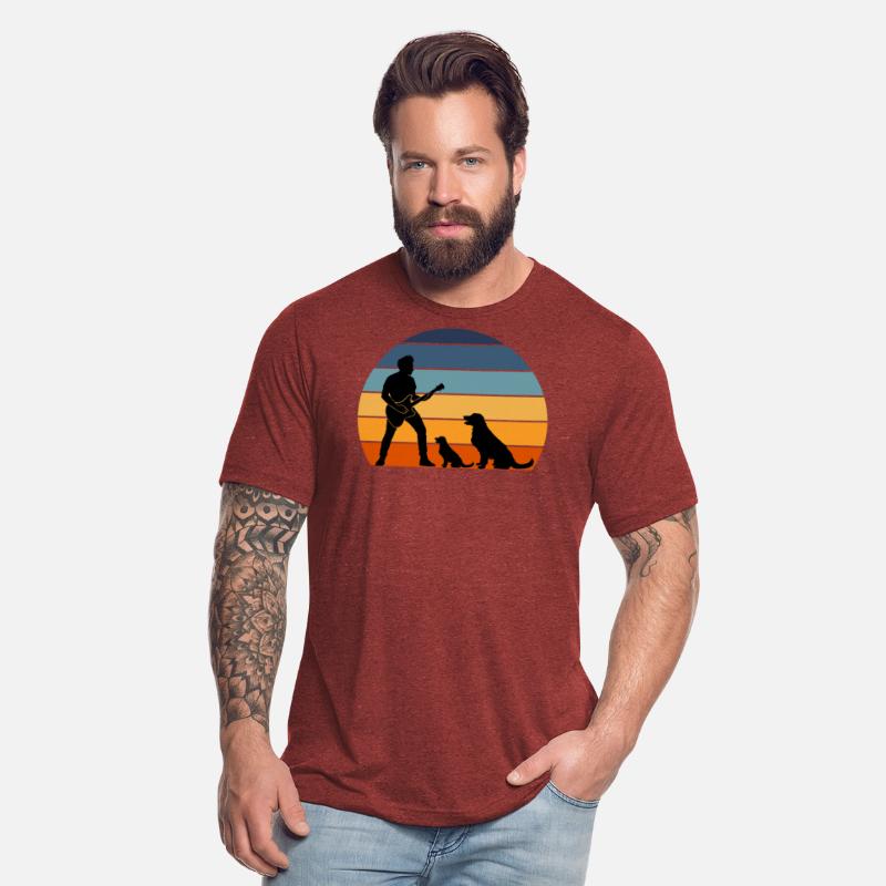 Guitar Player Pet Dog Animal Musician Bassist