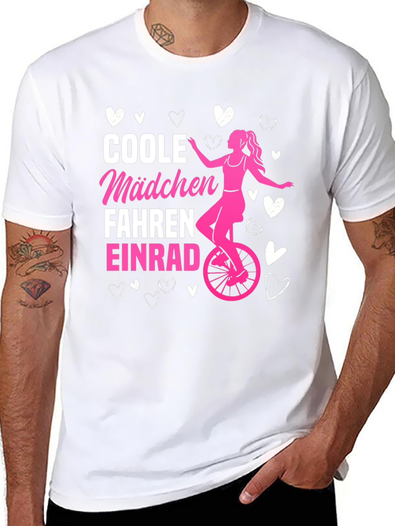 Cool Girls Unicycle T-Shirt