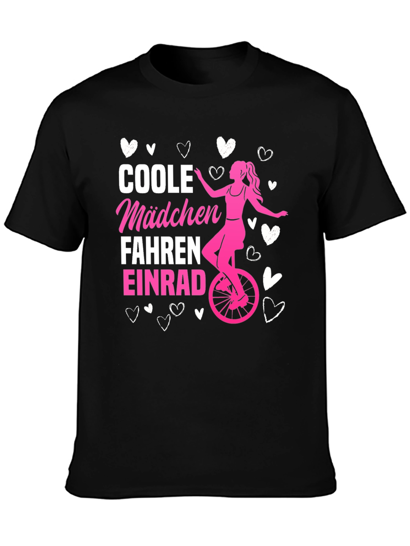 Cool Girls Unicycle T-Shirt