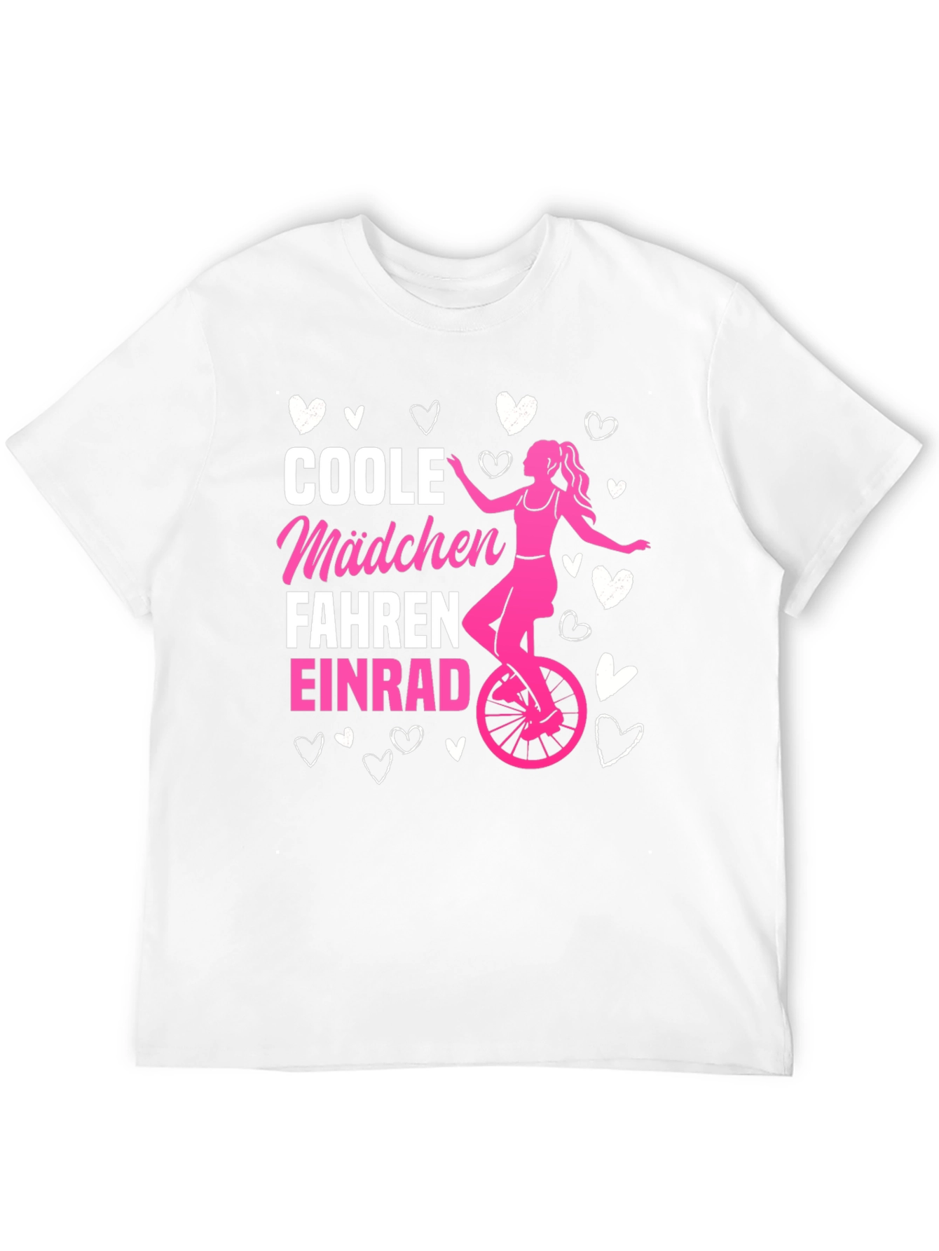 Cool Girls Unicycle T-Shirt