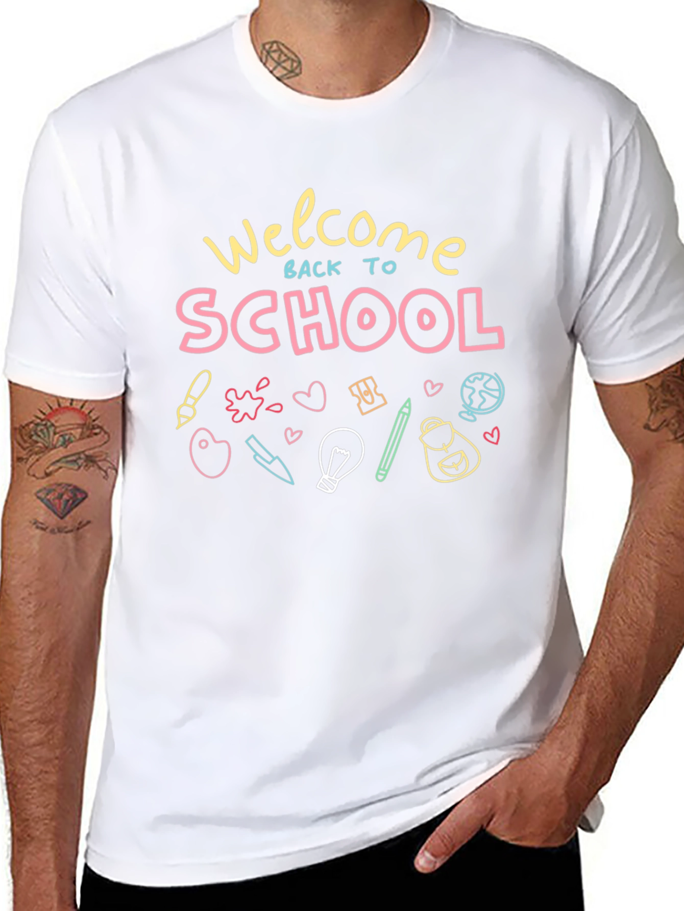 Welcome Back to School Graphic T-Shirt