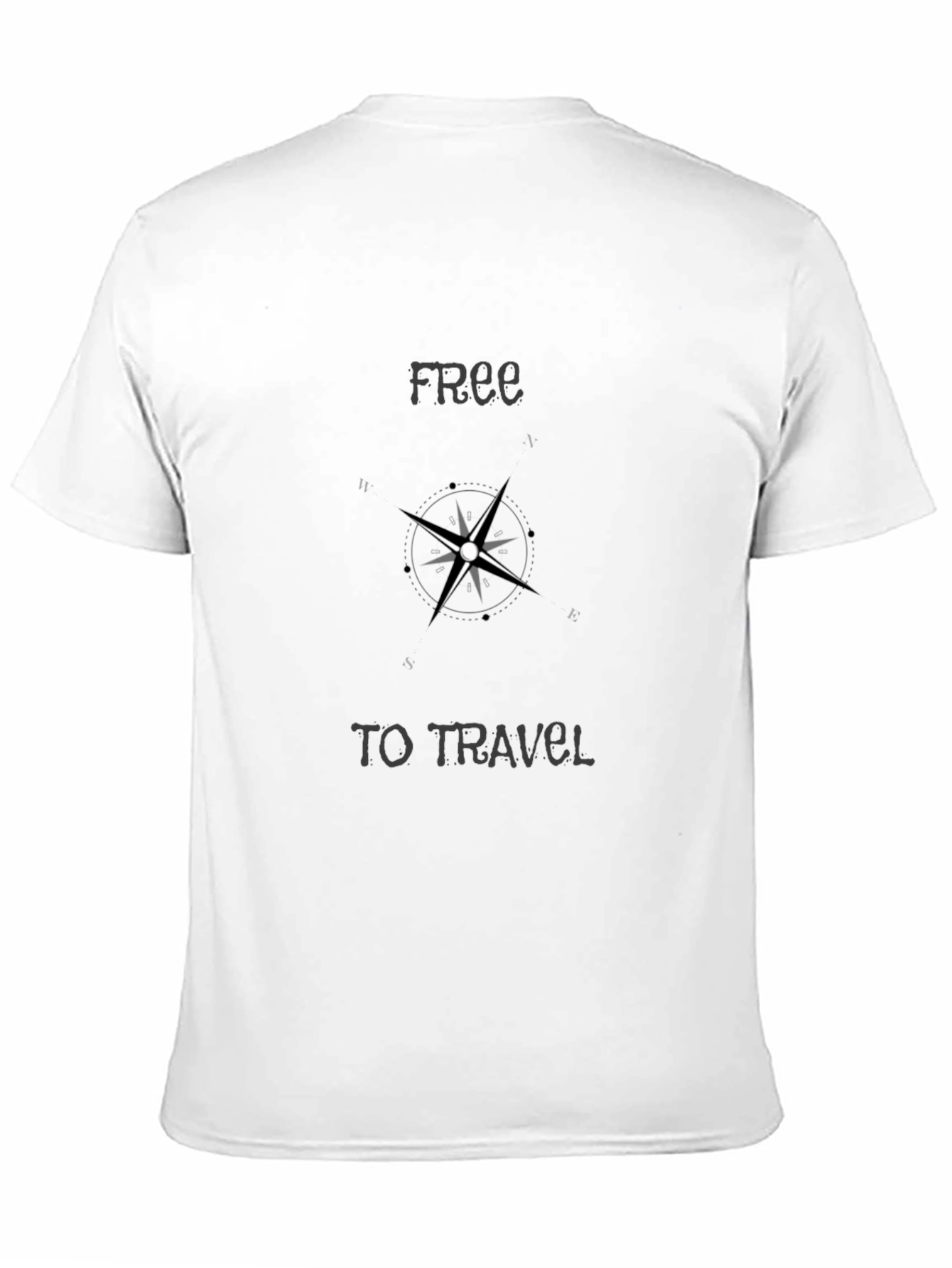 Free to Travel Graphic Tee - Adventure Awaits!