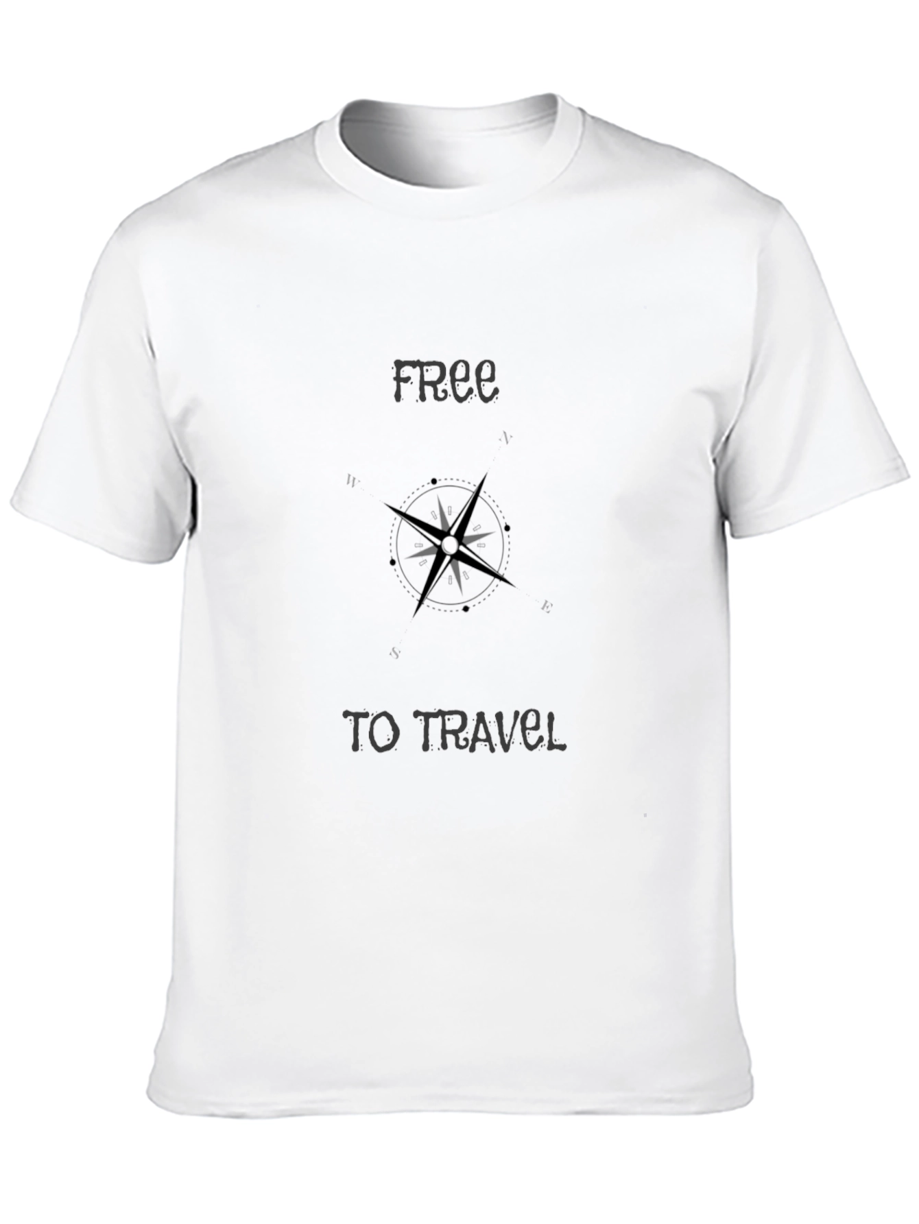 Free to Travel Graphic Tee - Adventure Awaits!