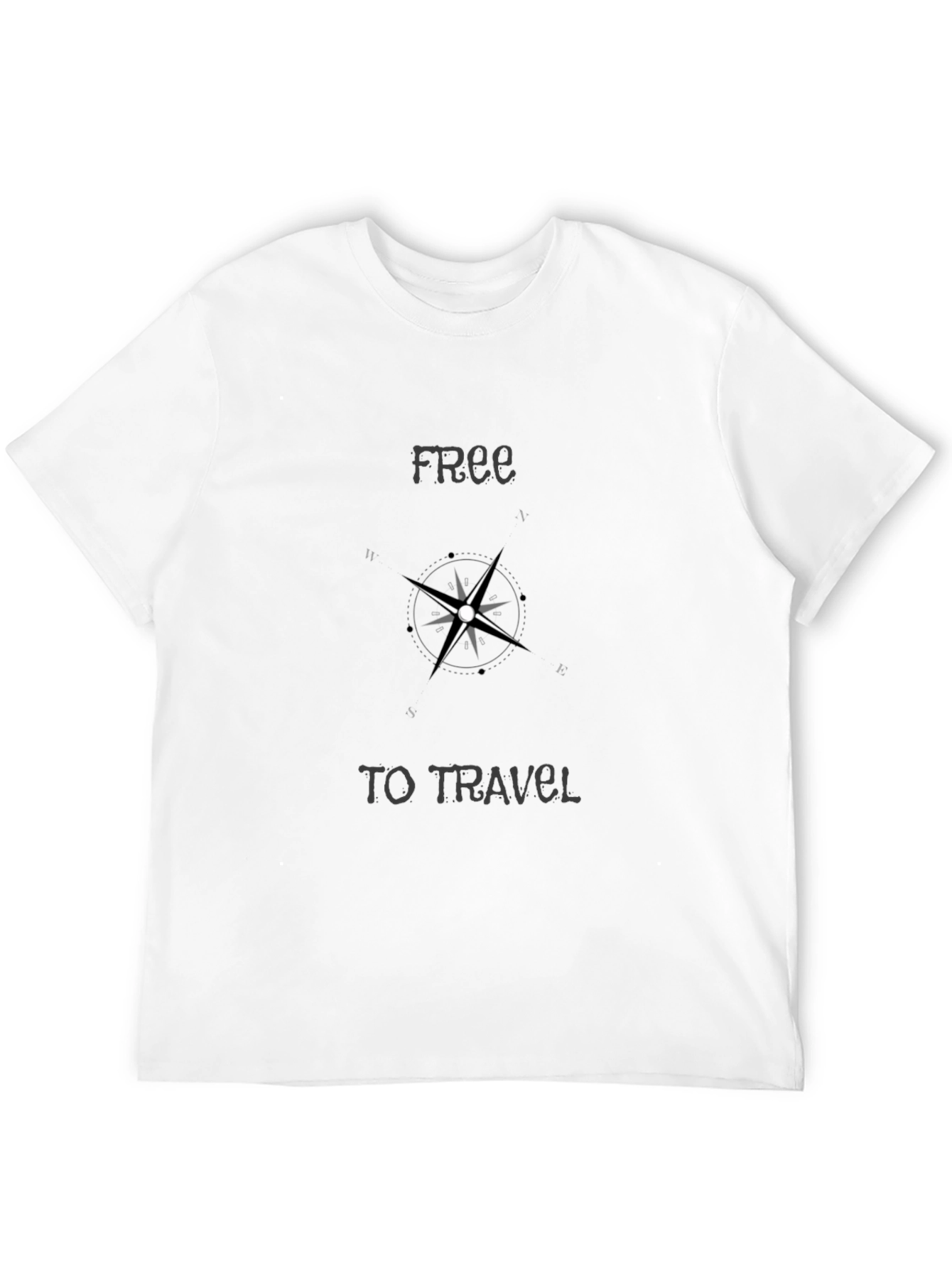 Free to Travel Graphic Tee - Adventure Awaits!