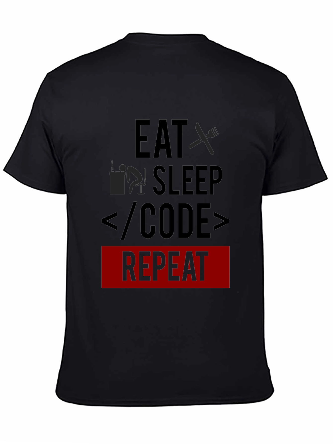 Eat Sleep Code Repeat Programmer T-Shirt