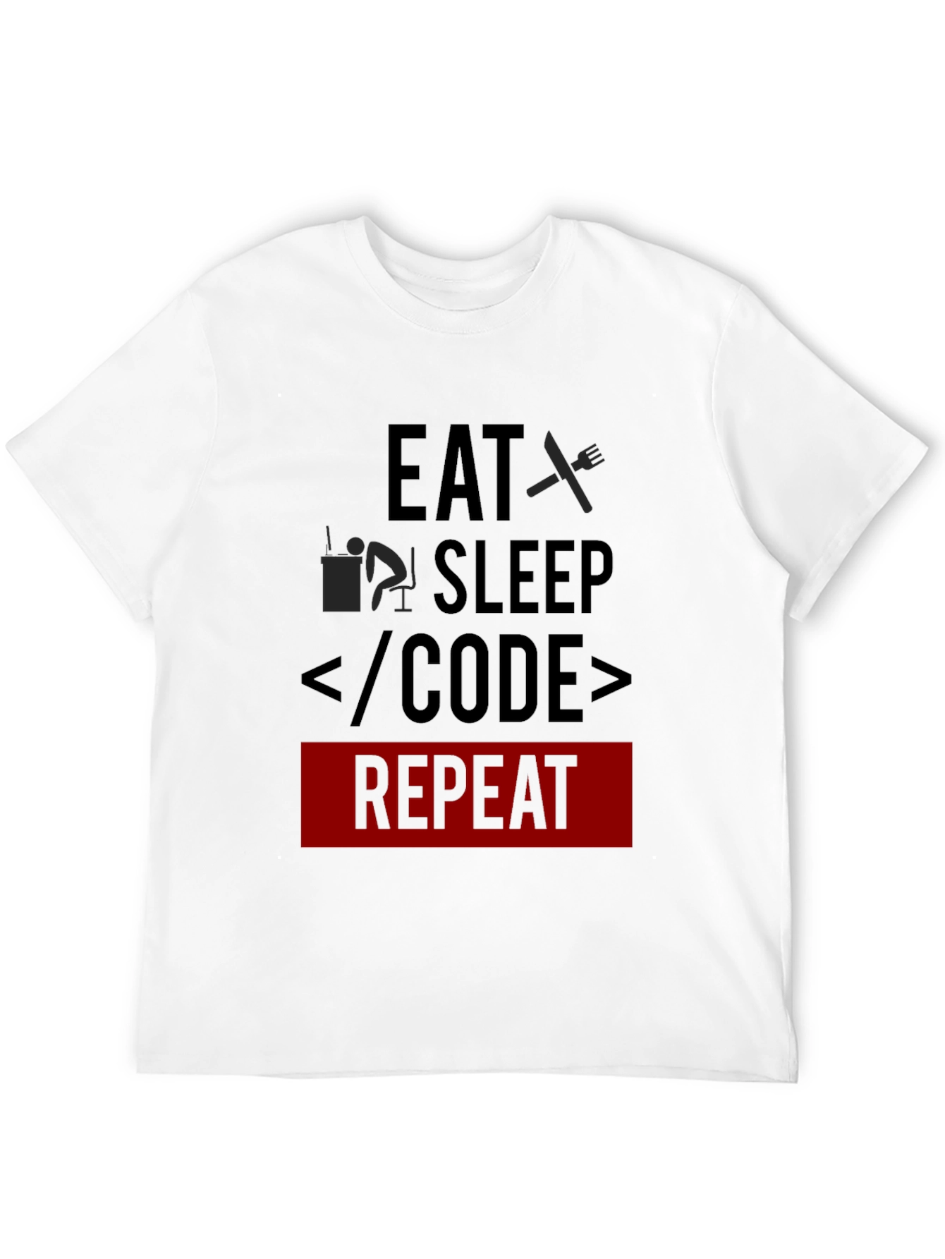 Eat Sleep Code Repeat Programmer T-Shirt