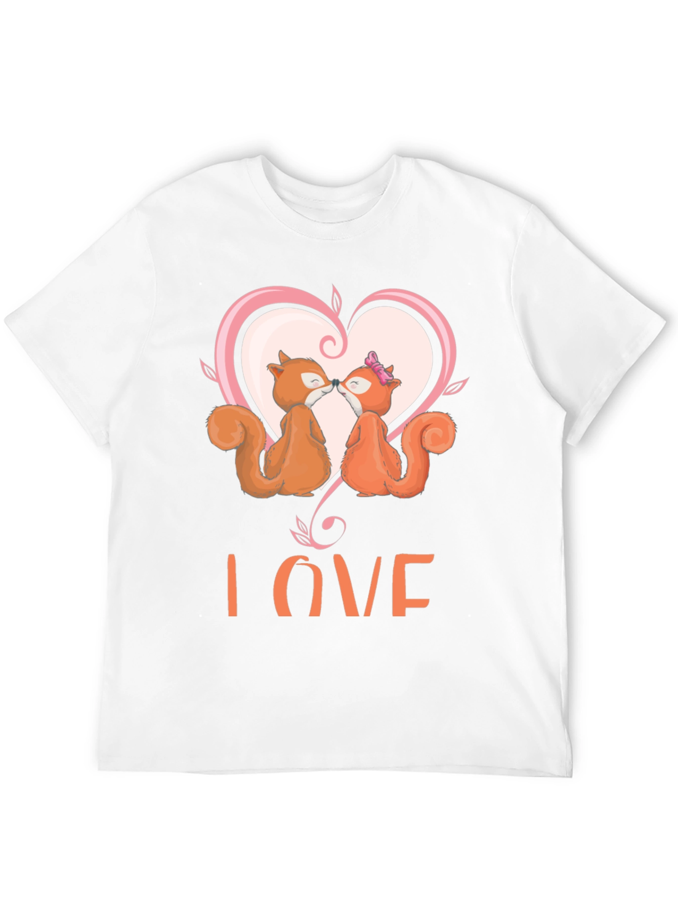Squirrel Love T-Shirt - Cute Valentines Day Tee