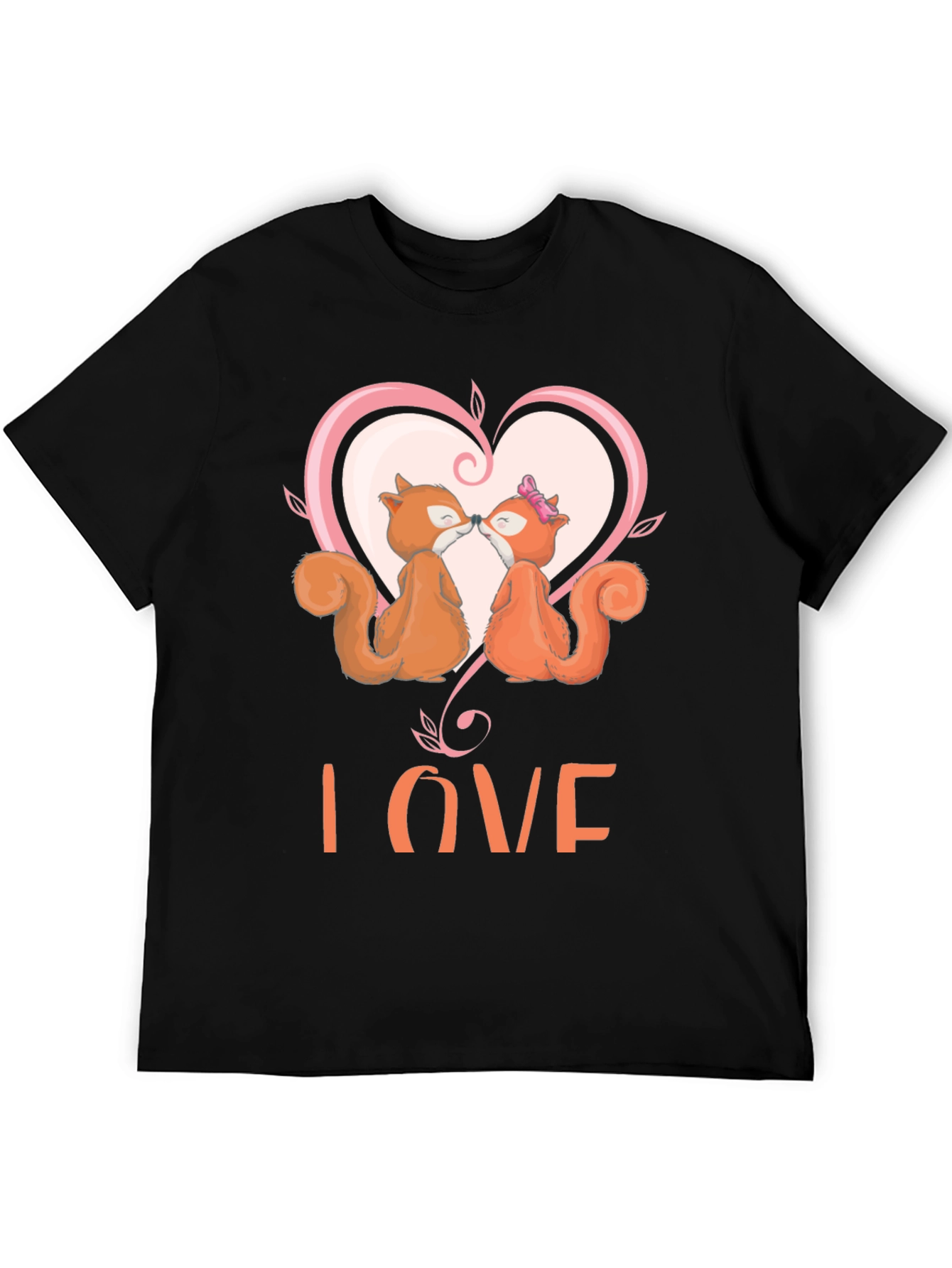 Squirrel Love T-Shirt - Cute Valentines Day Tee