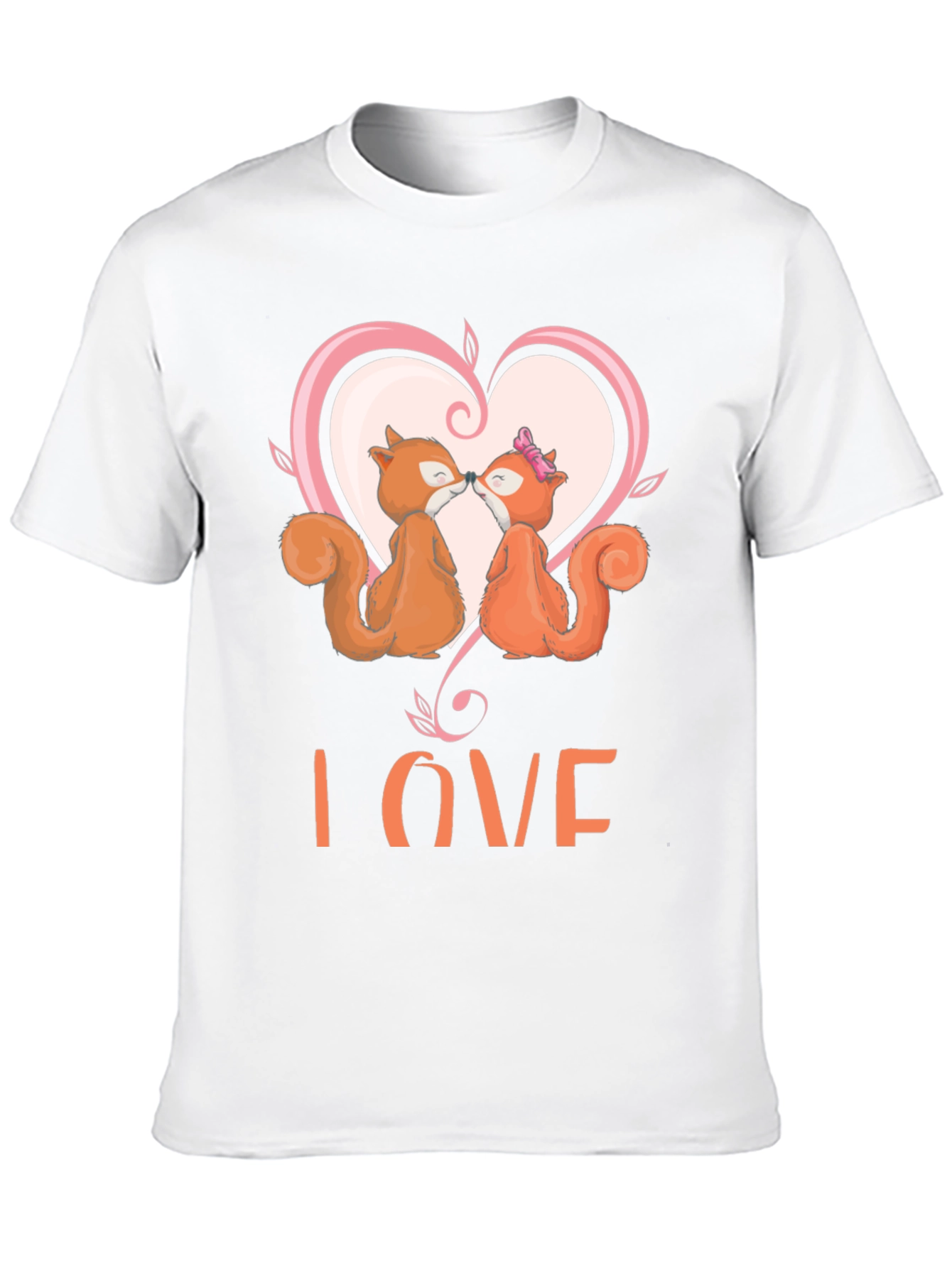 Squirrel Love T-Shirt - Cute Valentines Day Tee