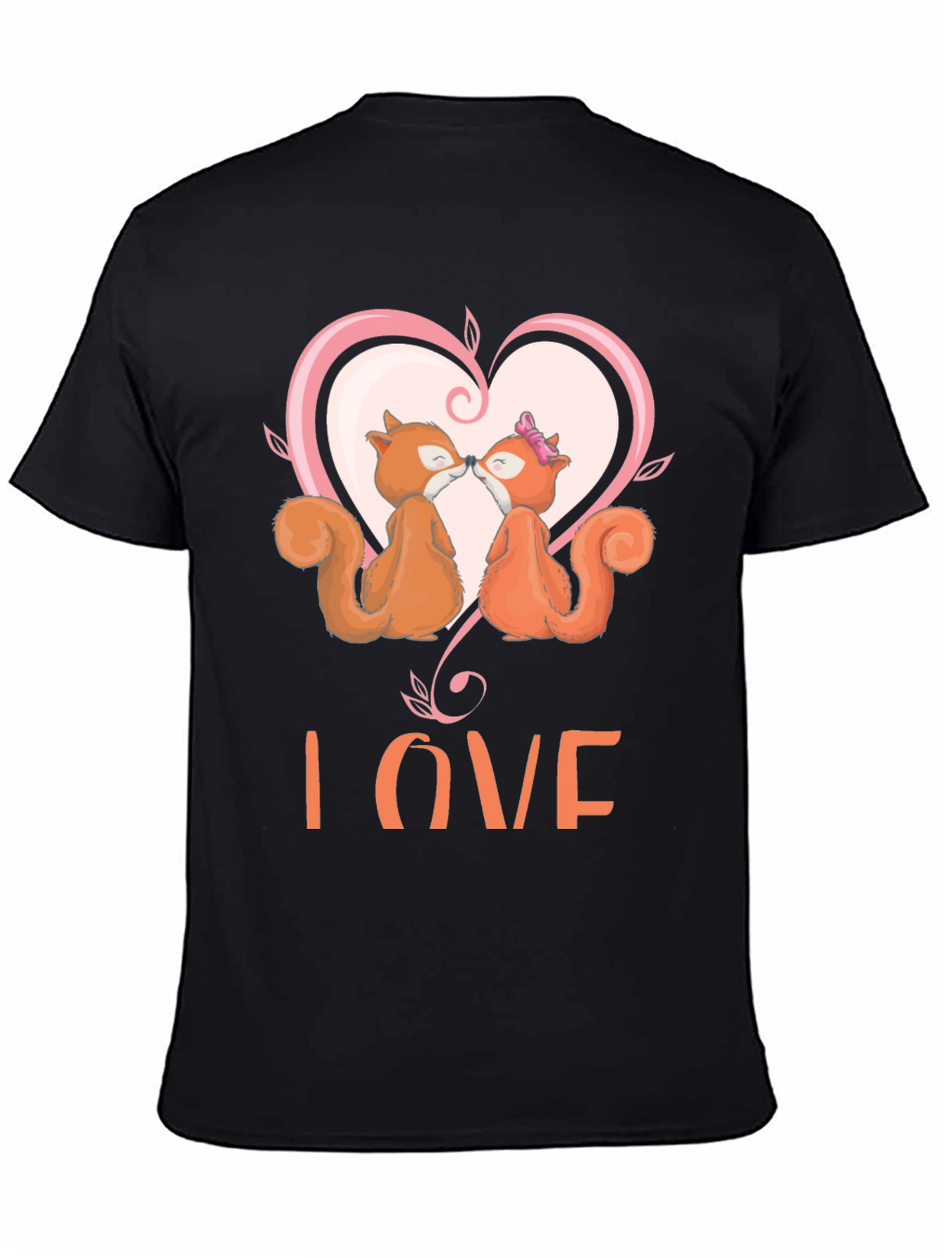 Squirrel Love T-Shirt - Cute Valentines Day Tee