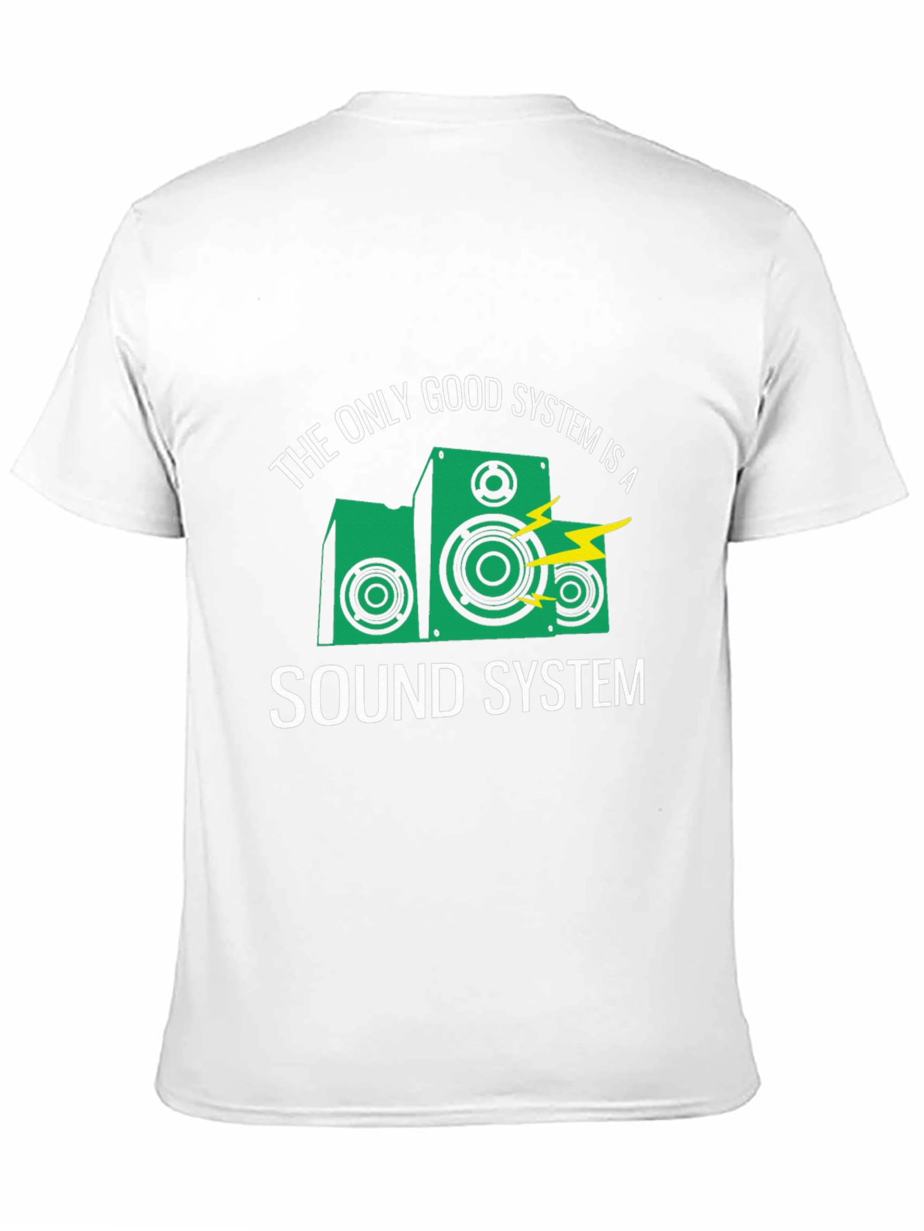 Sound System Graphic T-Shirt - Music Lover Tee