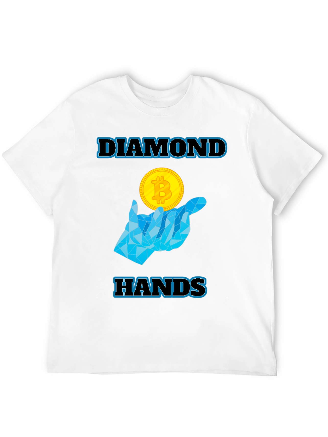 Diamond Hands Bitcoin T-Shirt