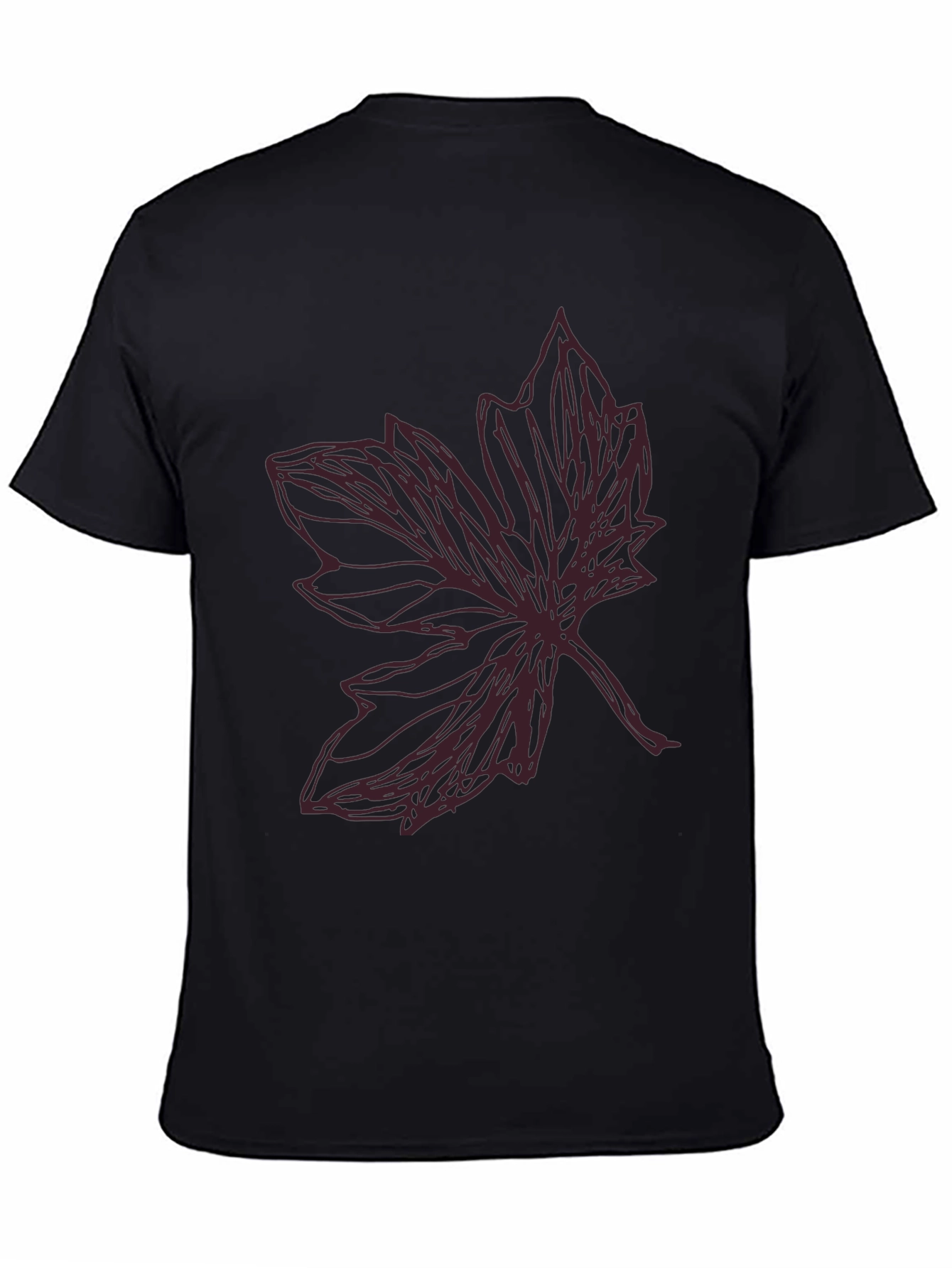 Leaf Graphic Tee - Casual Style