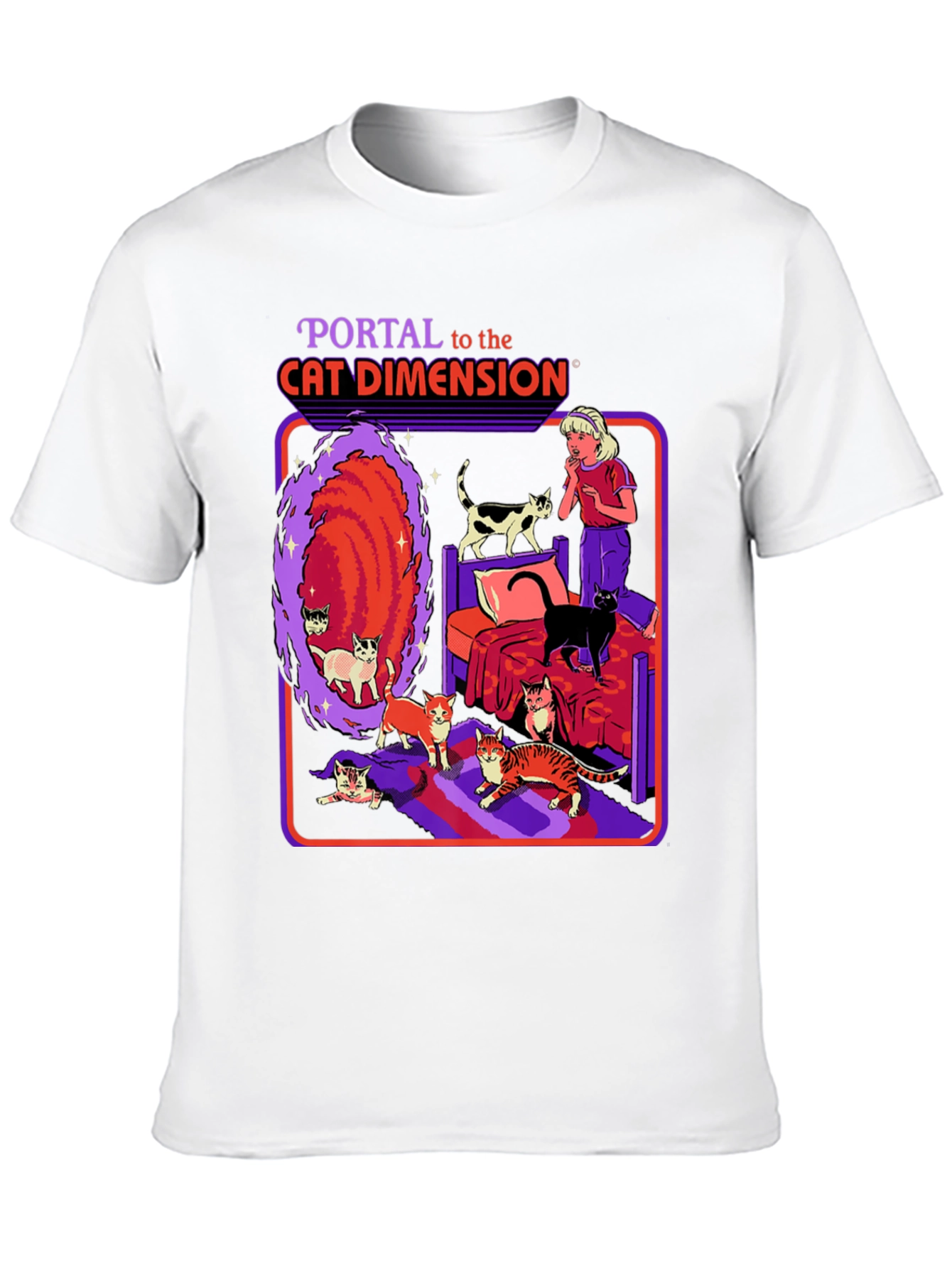 Cat Dimension Portal T-Shirt