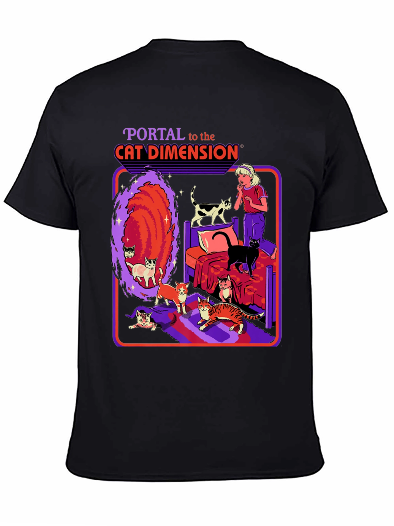 Cat Dimension Portal T-Shirt