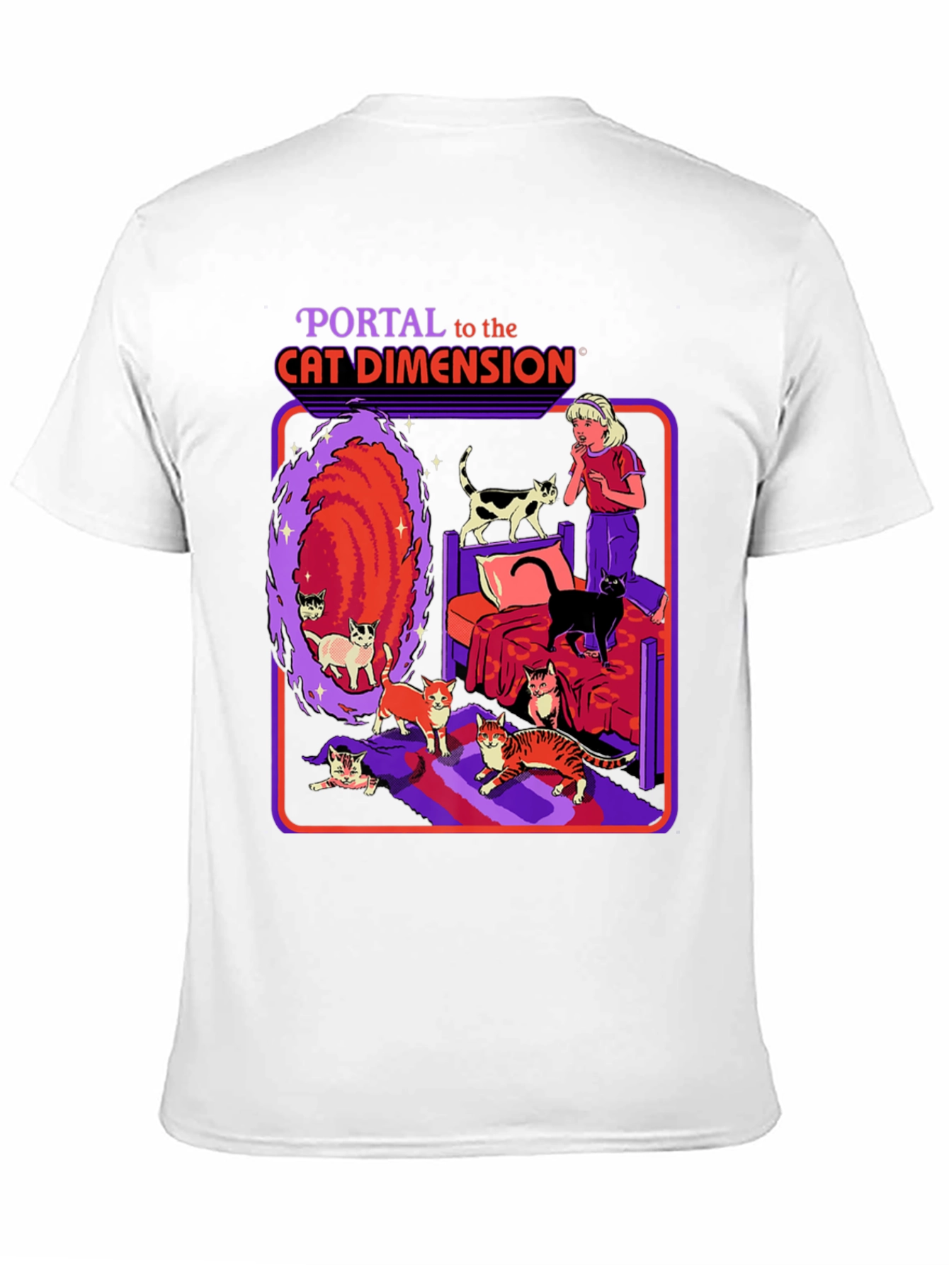 Cat Dimension Portal T-Shirt