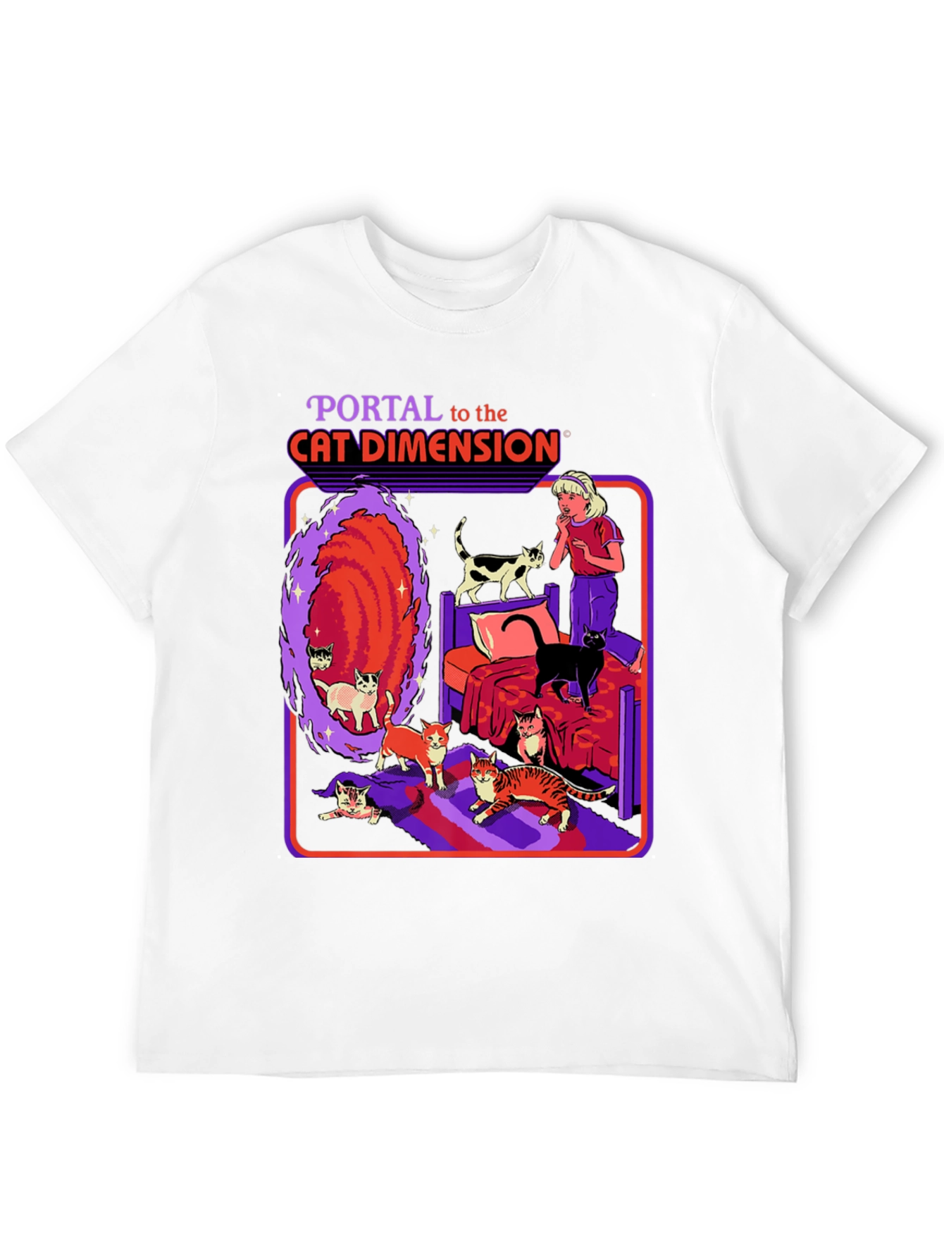 Cat Dimension Portal T-Shirt