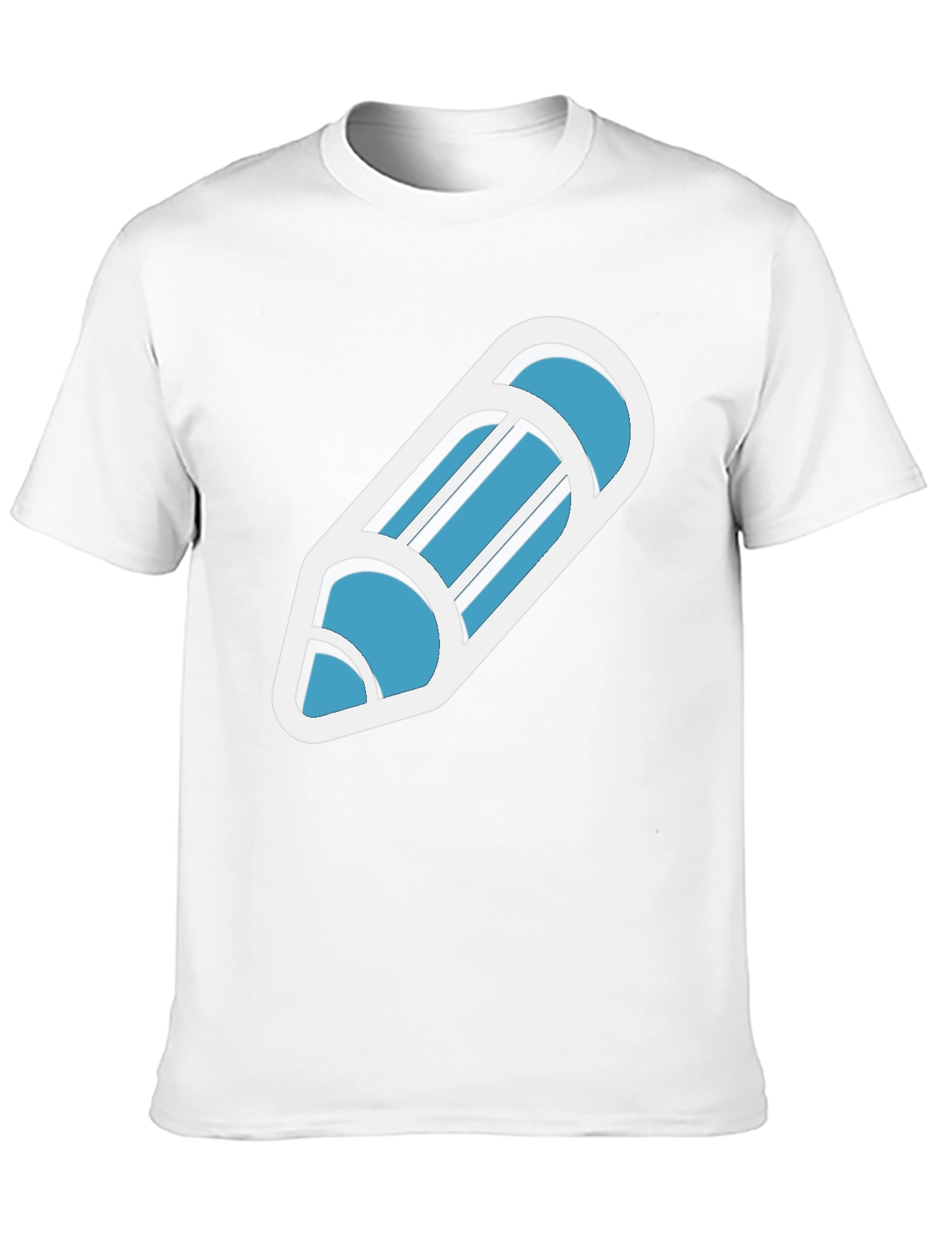 Cool Pencil Graphic Tee - Trendy Casual Top
