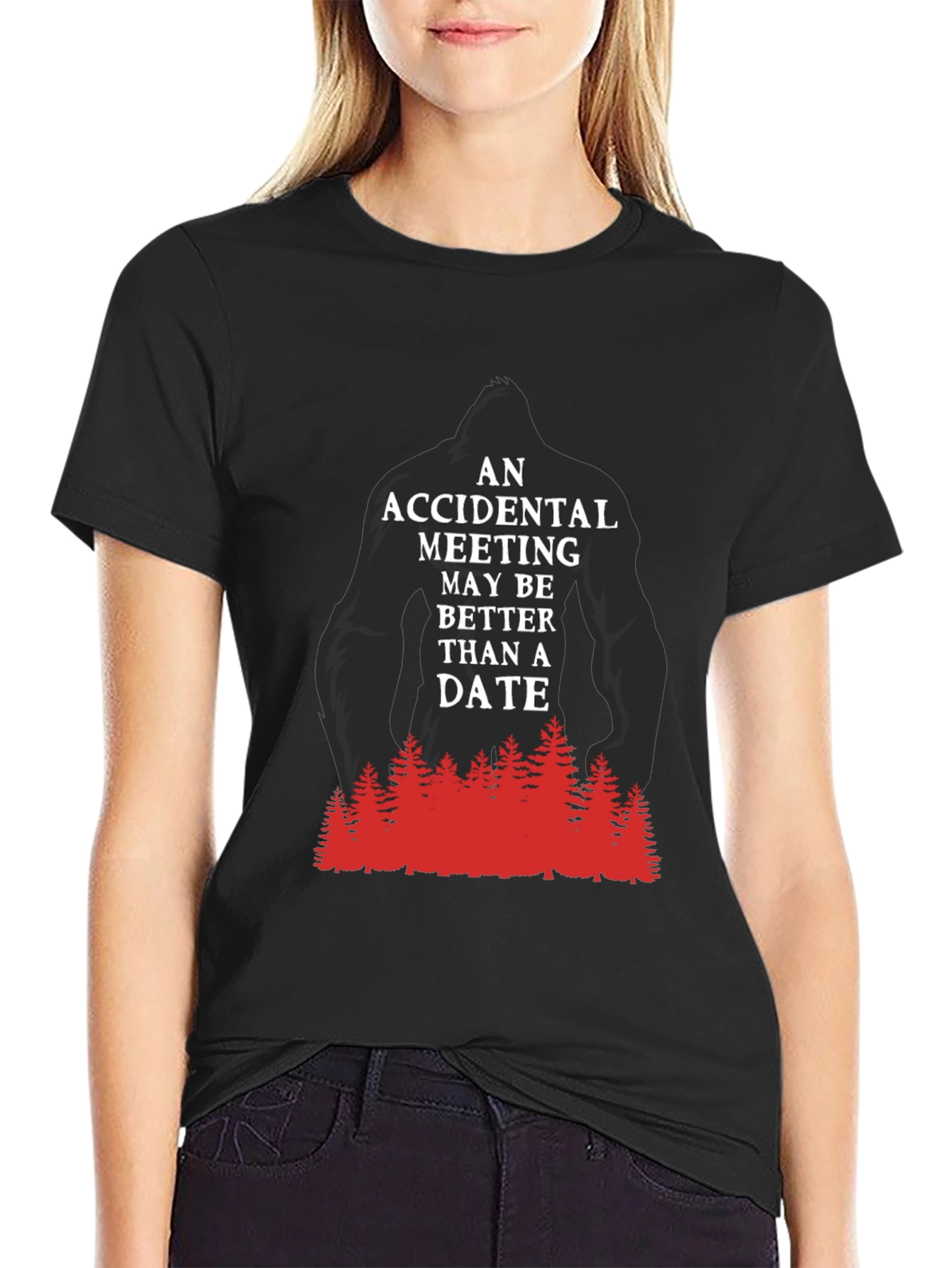 Bigfoot Accidental Meeting T-Shirt