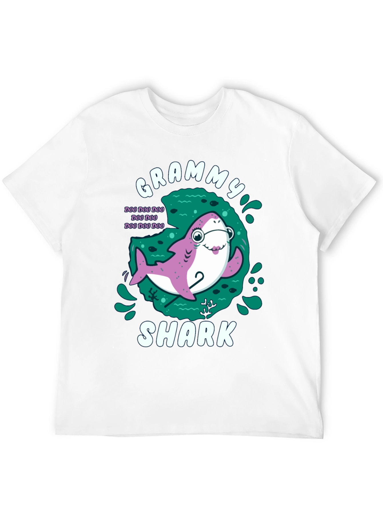 Grammy Shark T-Shirt - Doo Doo Doo Grandma Tee