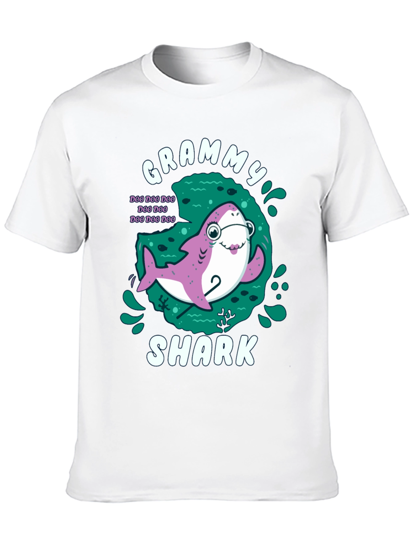 Grammy Shark T-Shirt - Doo Doo Doo Grandma Tee