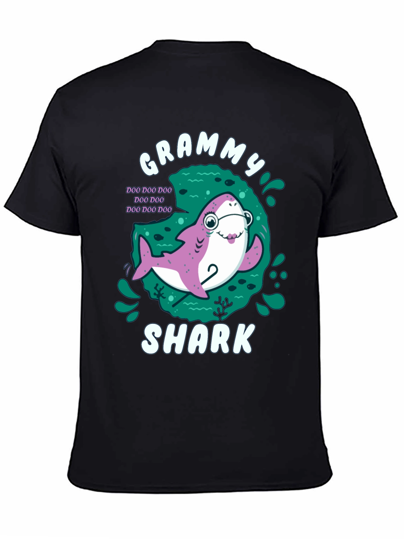 Grammy Shark T-Shirt - Doo Doo Doo Grandma Tee