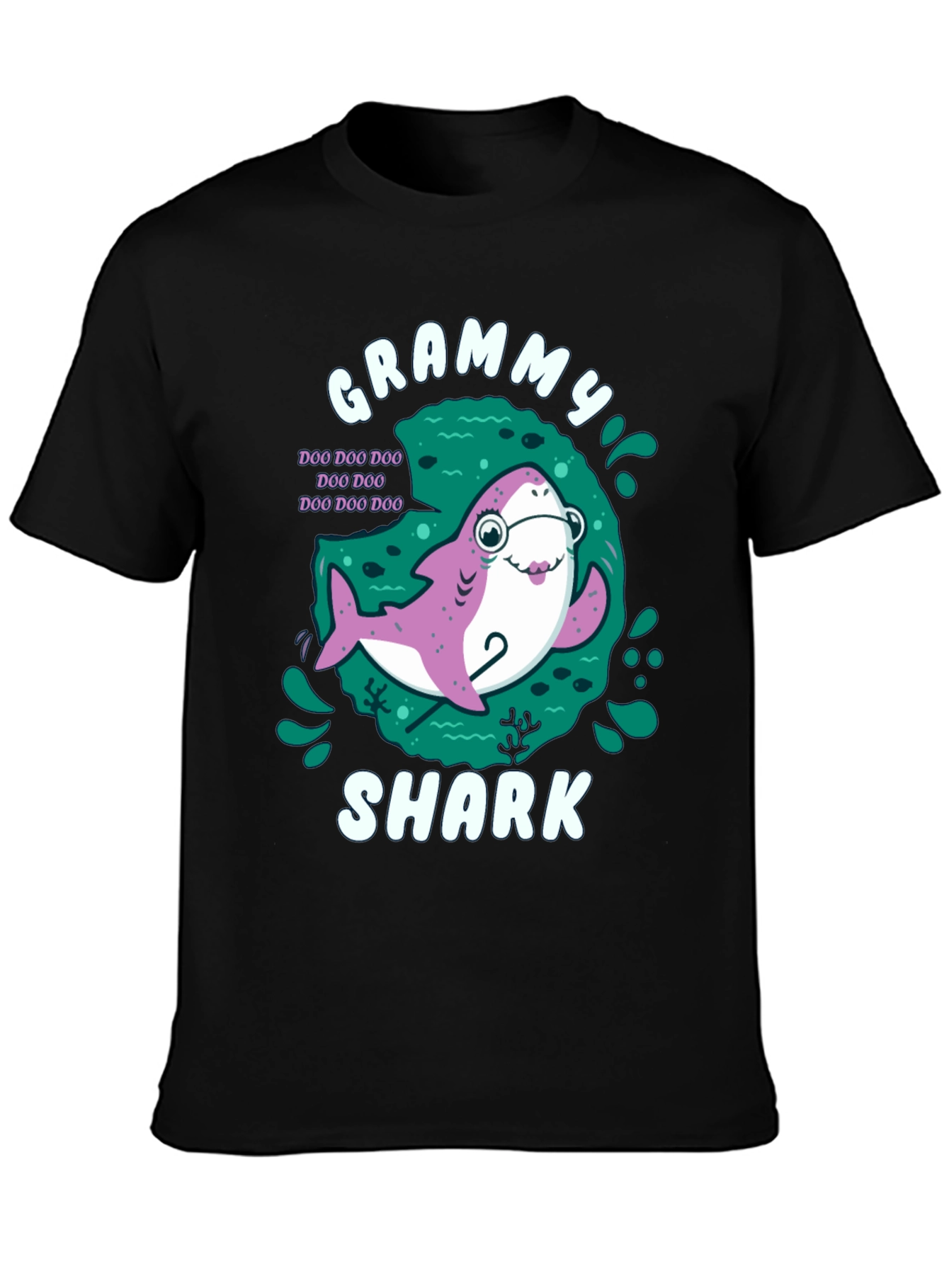 Grammy Shark T-Shirt - Doo Doo Doo Grandma Tee