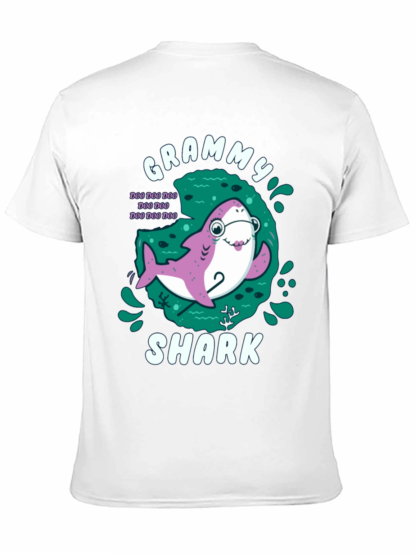Grammy Shark T-Shirt - Doo Doo Doo Grandma Tee
