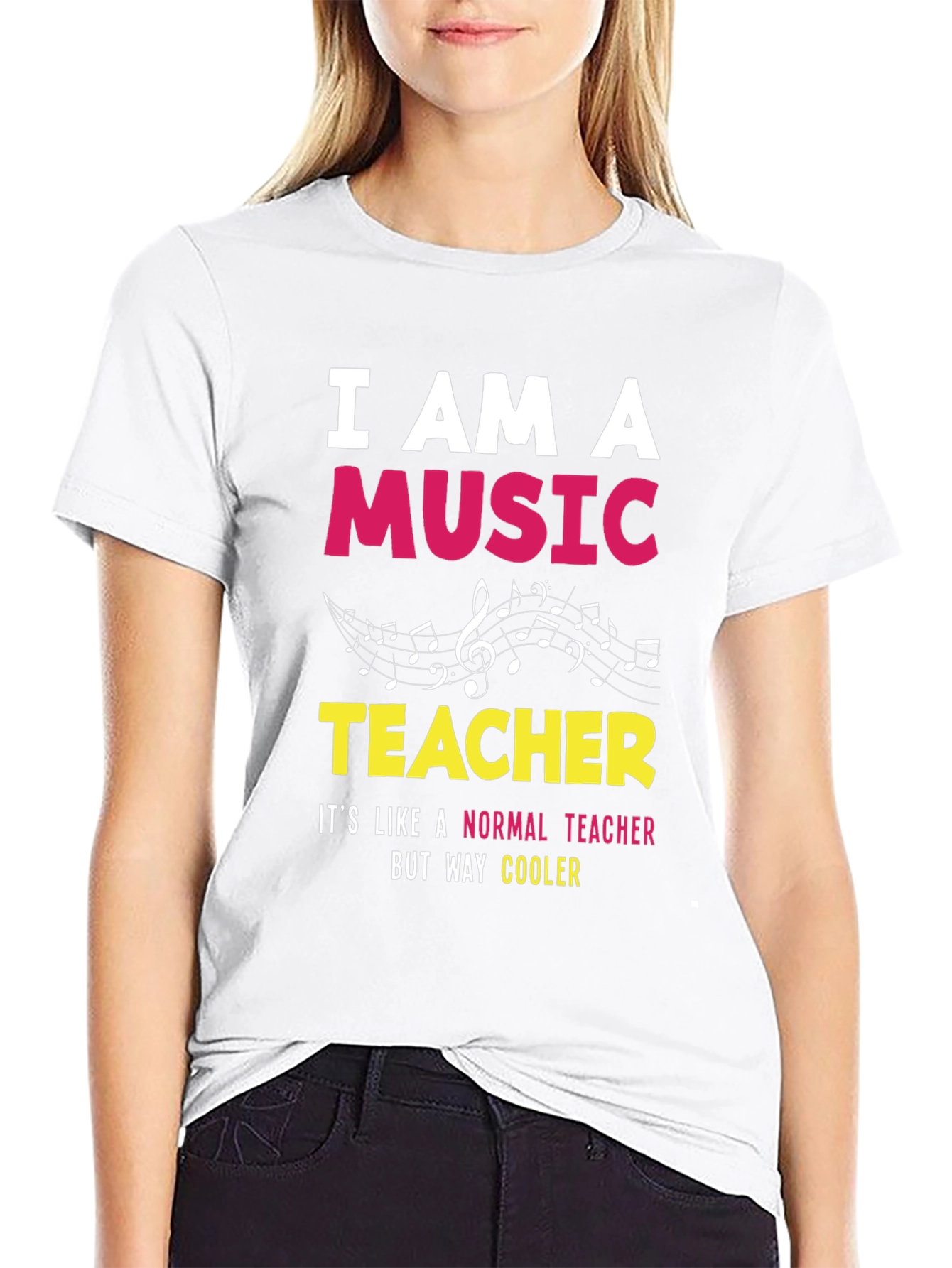 Music Teacher T-Shirt - Cool Teacher Tee