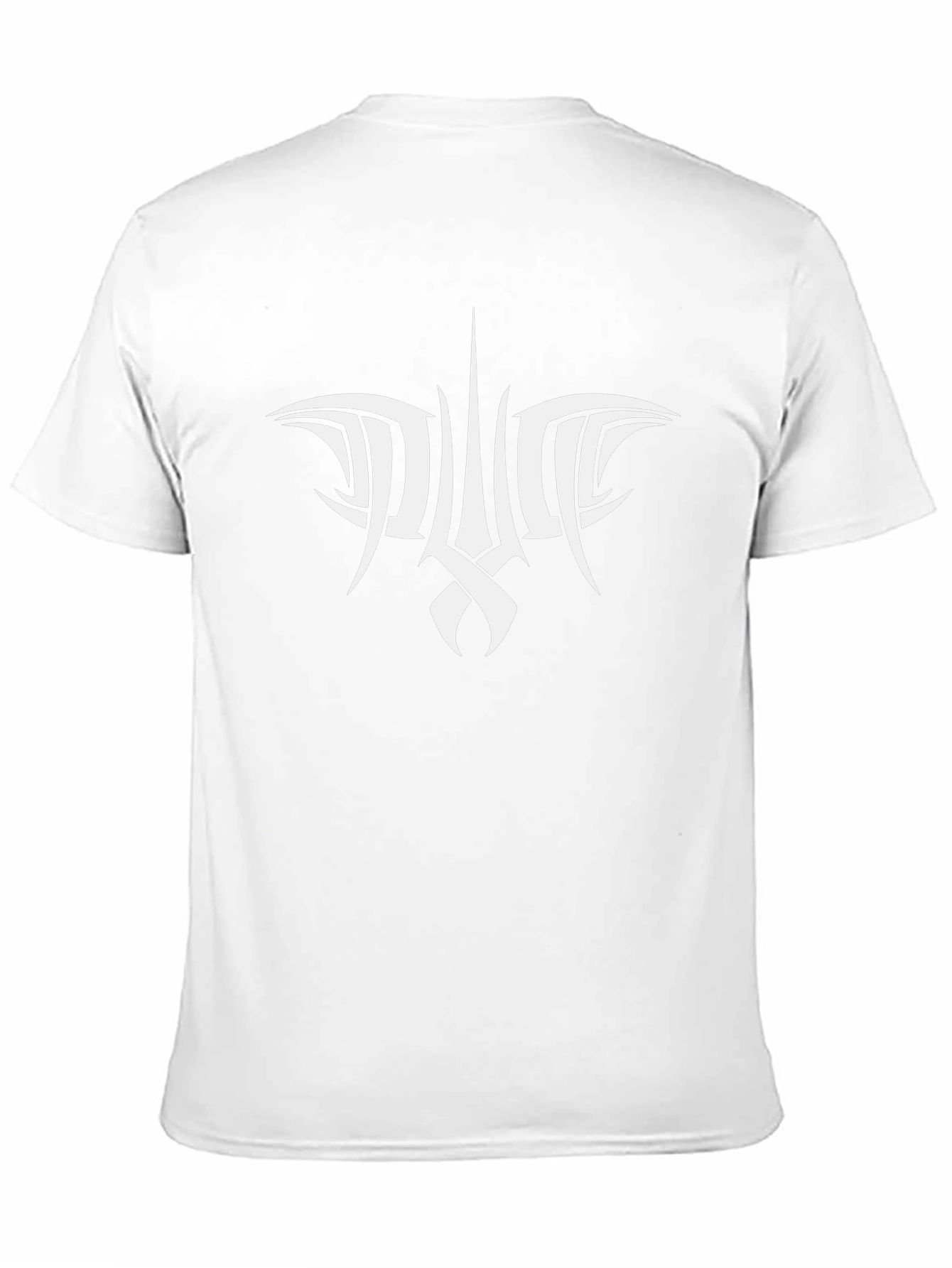 Tribal Design Black T-Shirt