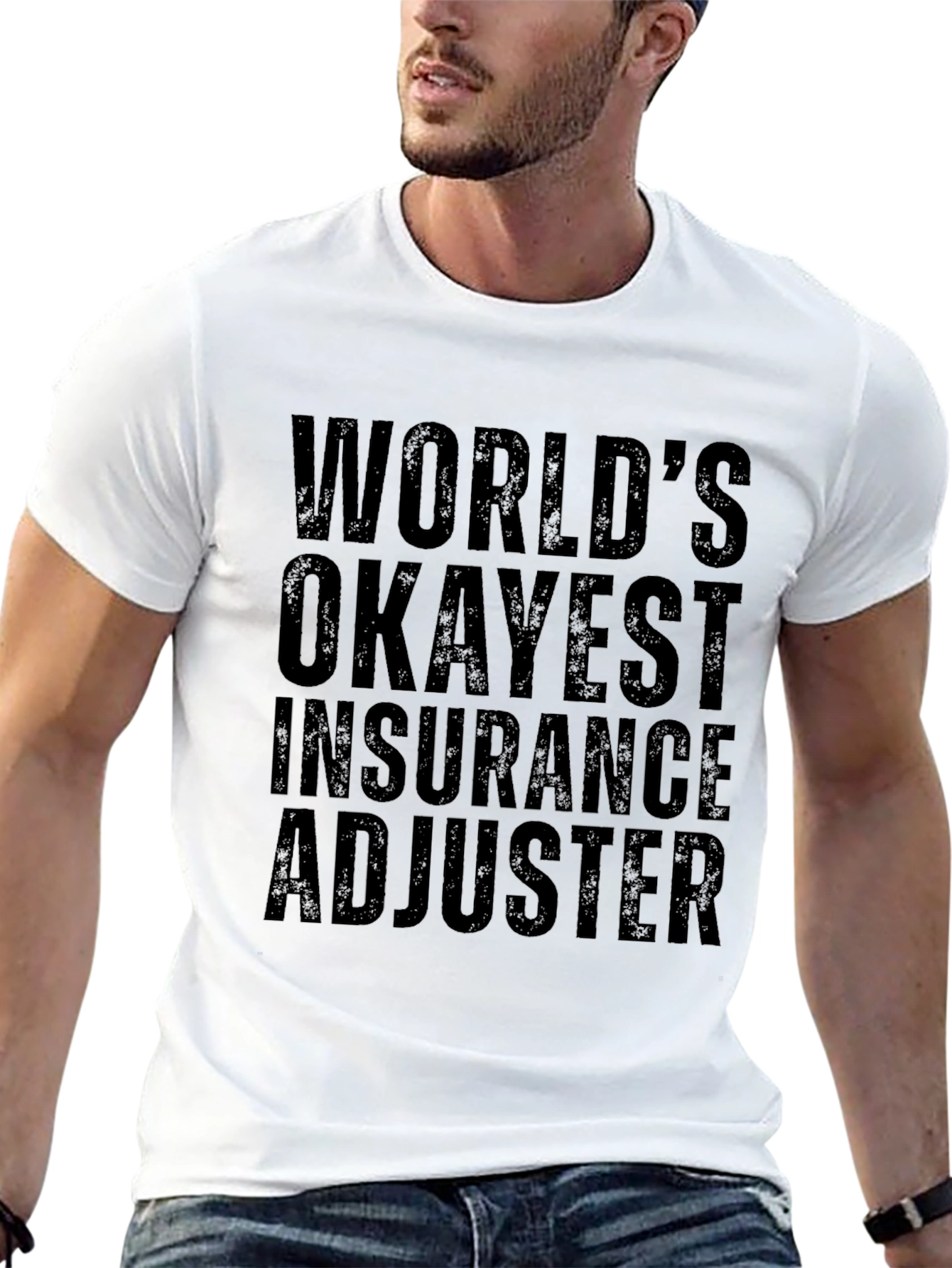Worlds Okayest Insurance Adjuster T-Shirt