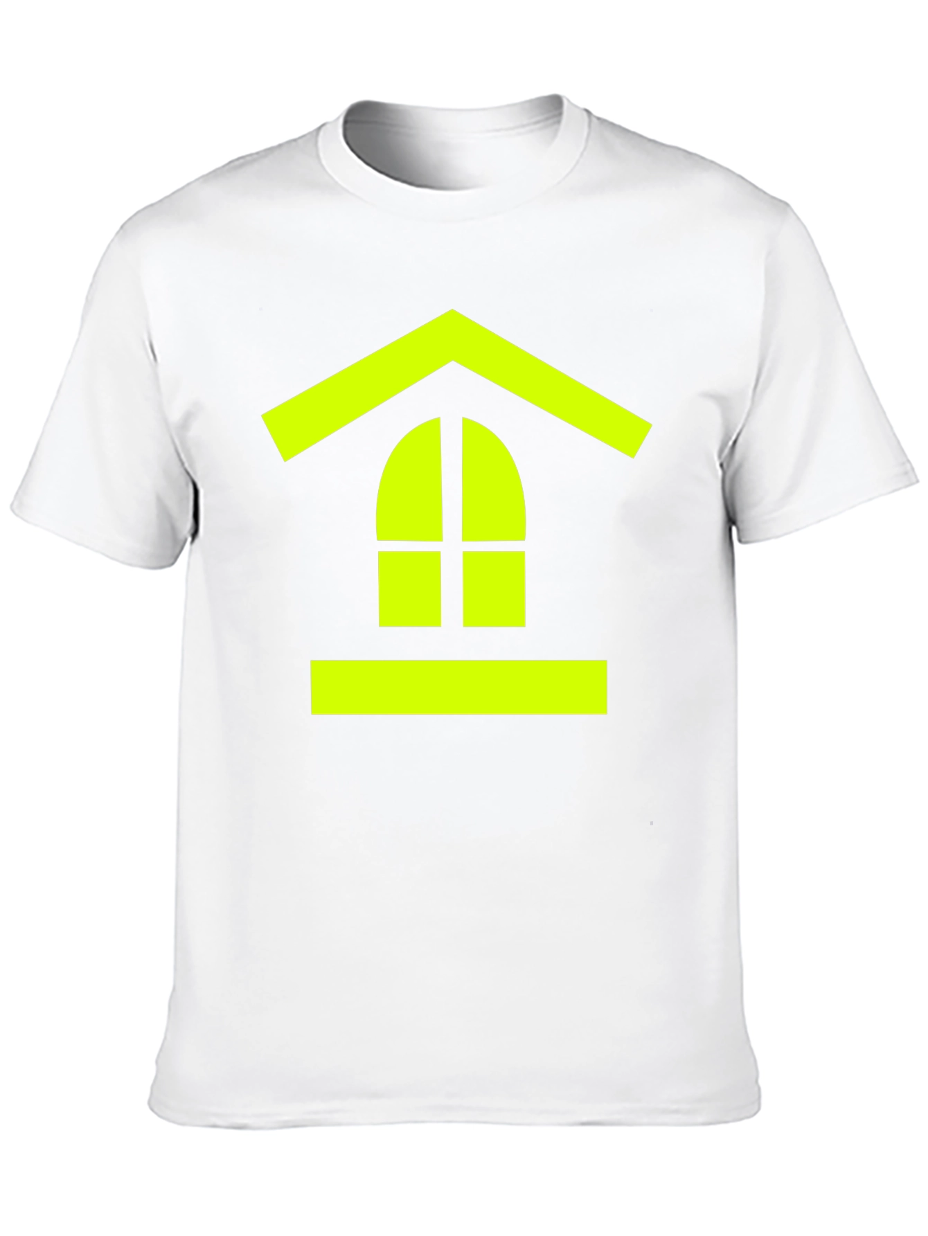 Abstract Window Tee - Modern Black T-Shirt