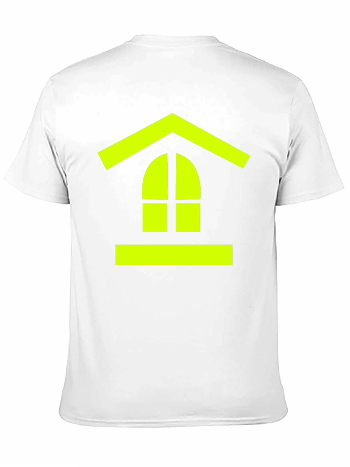 Abstract Window Tee - Modern Black T-Shirt