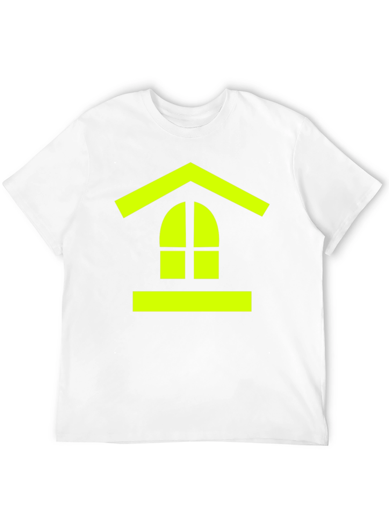 Abstract Window Tee - Modern Black T-Shirt