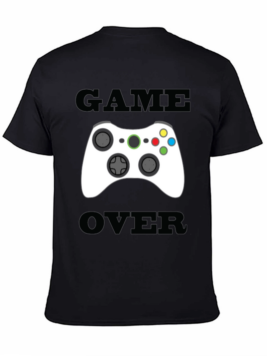 Game Over T-Shirt Gamer Style Tee