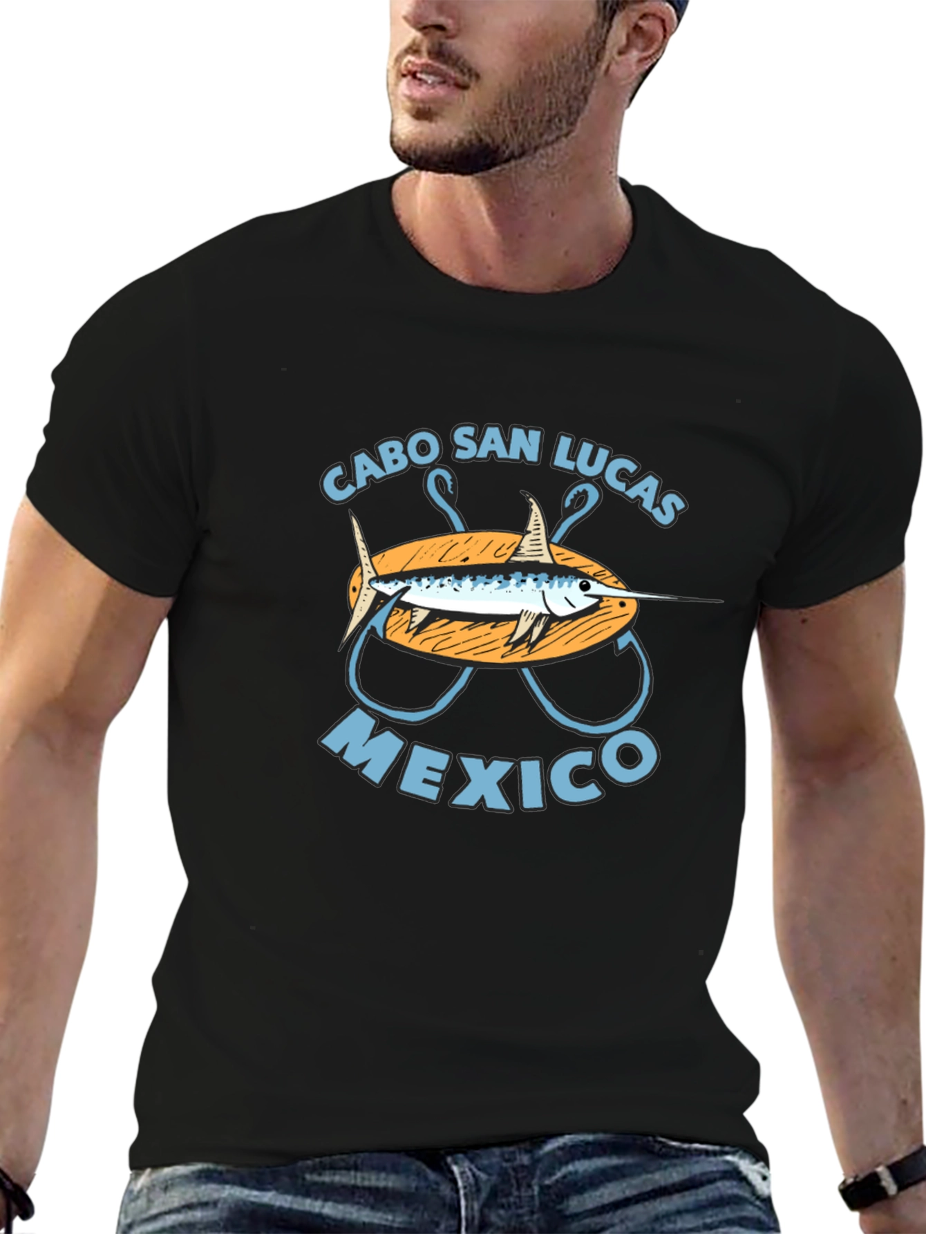 Cabo San Lucas Mexico Fishing T-Shirt