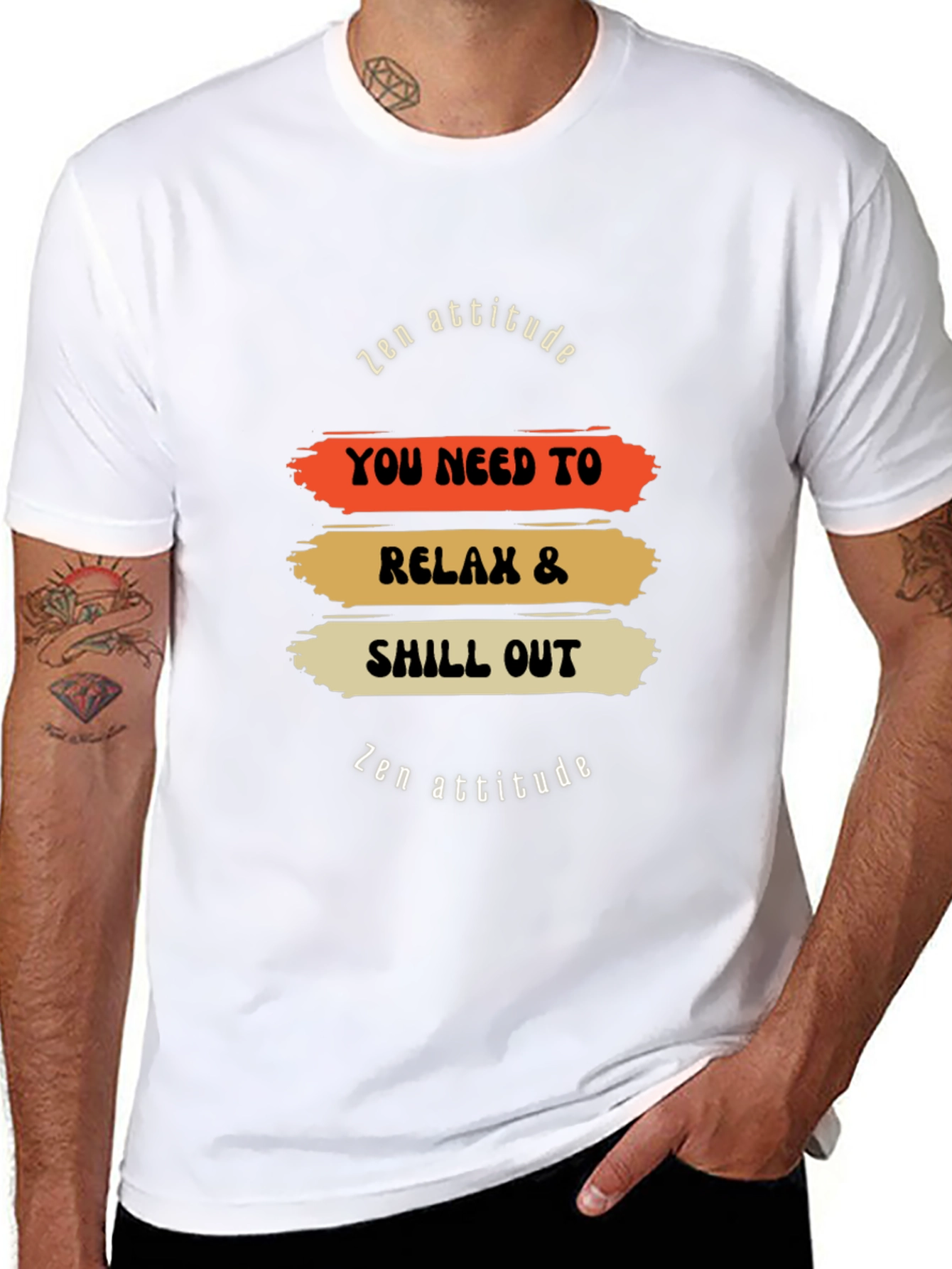 Relax and Chill Out Zen T-Shirt
