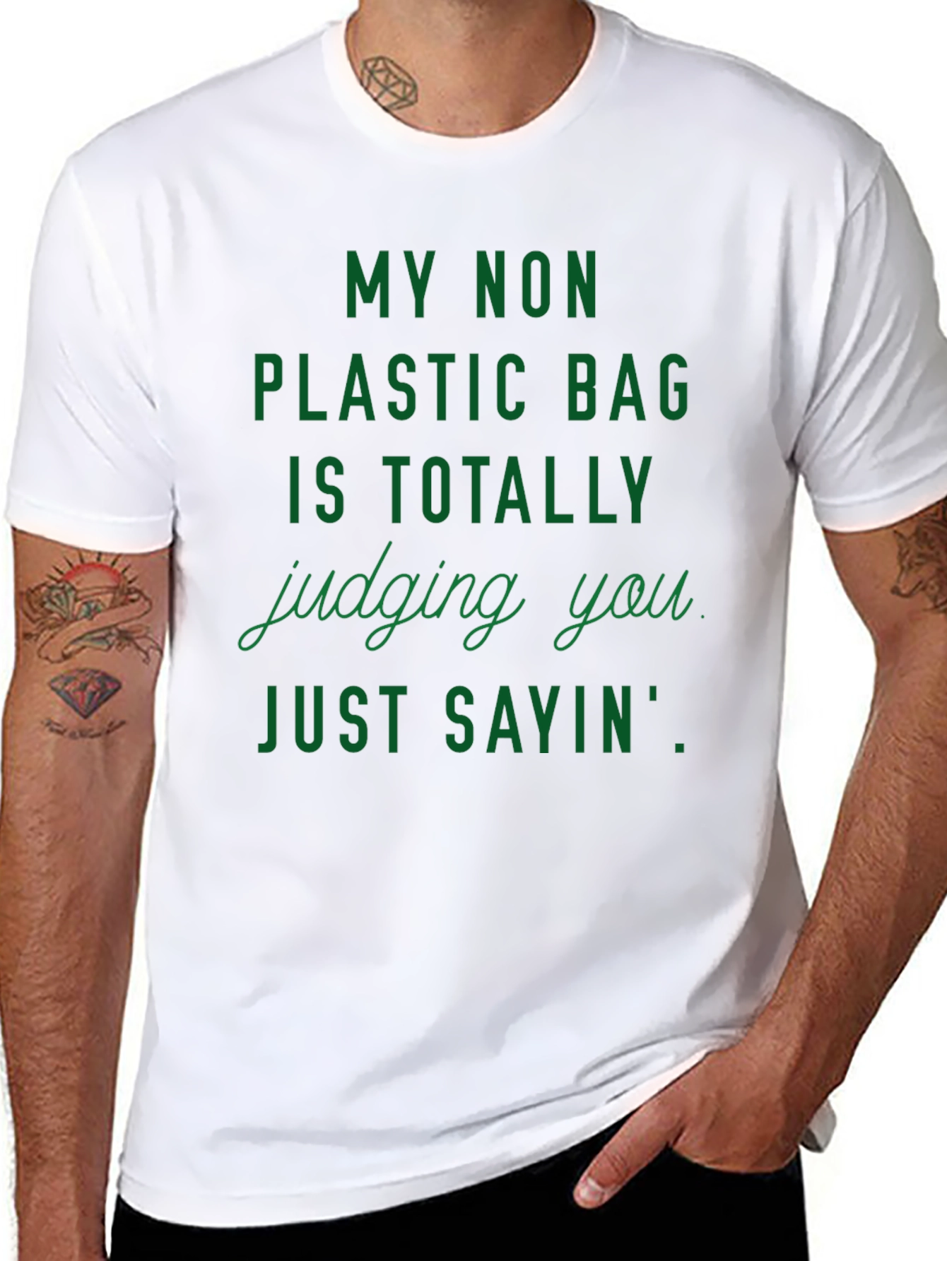 Funny Novelty T-Shirt - Judging You