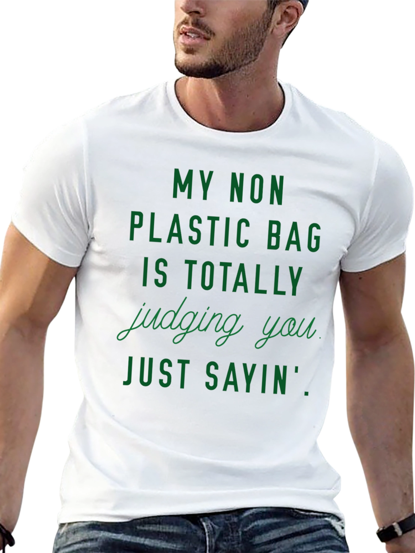 Funny Novelty T-Shirt - Judging You