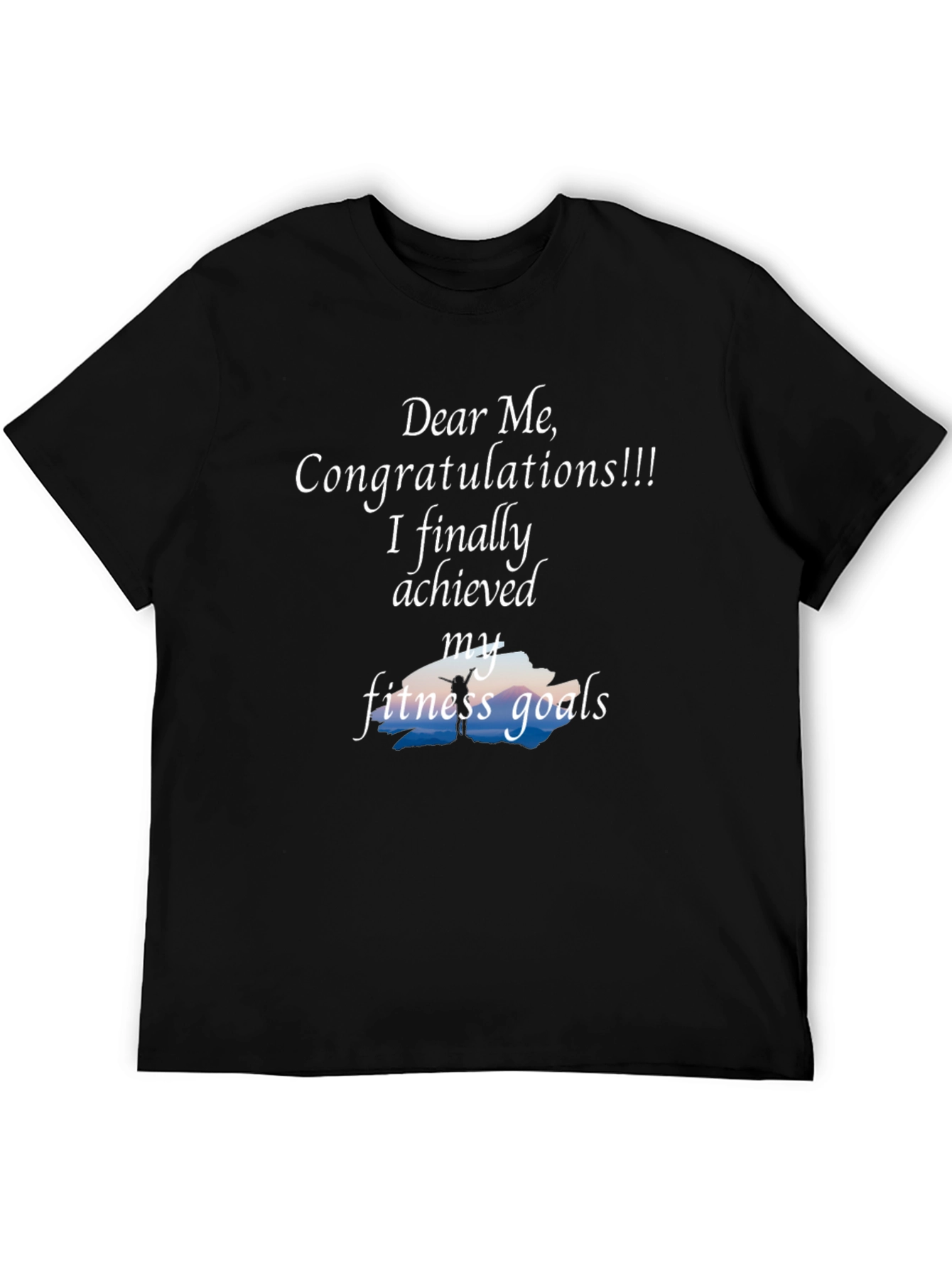 Fitness Goals Achieved Graphic Tee